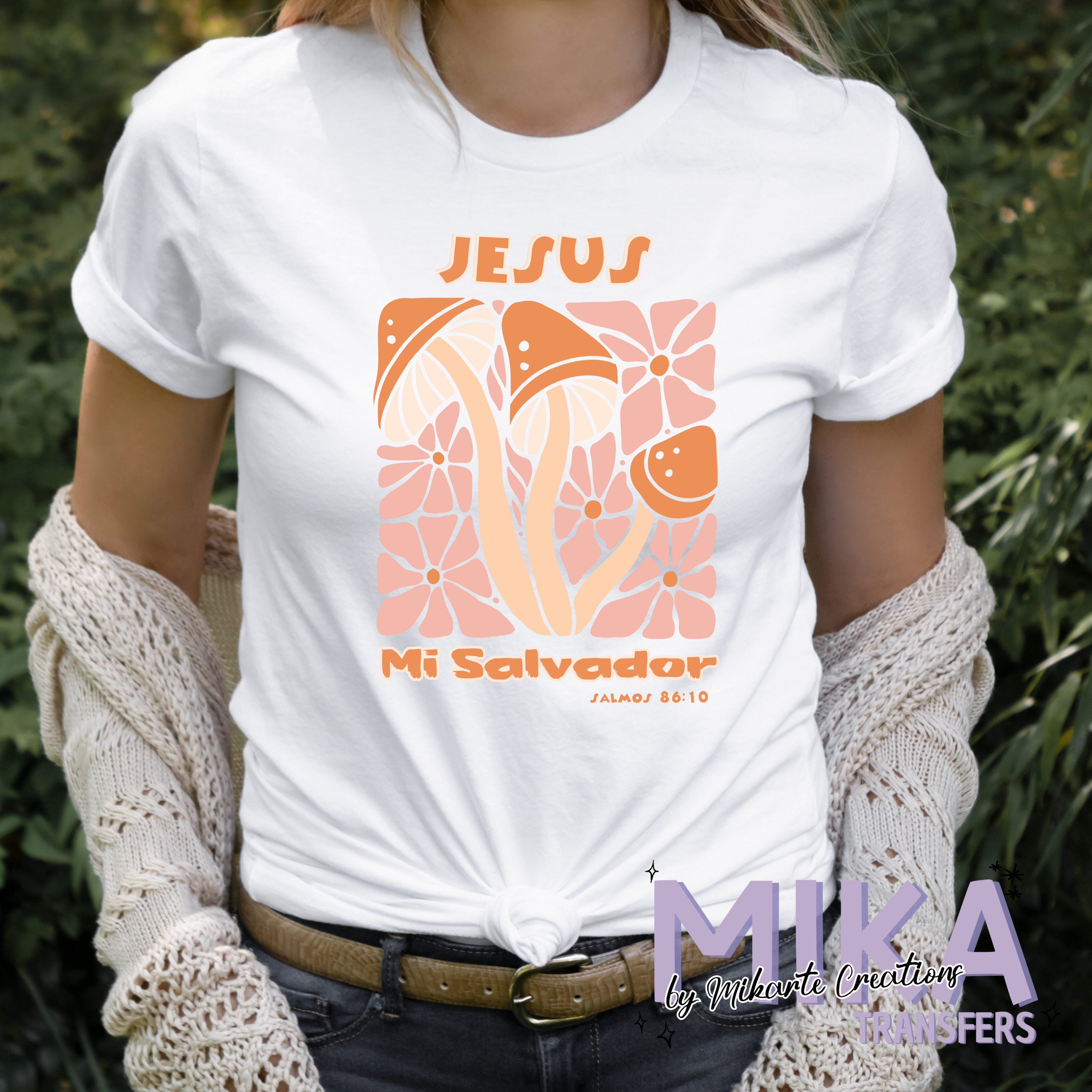 Jesus es mi Salvador | DTF Transfer
