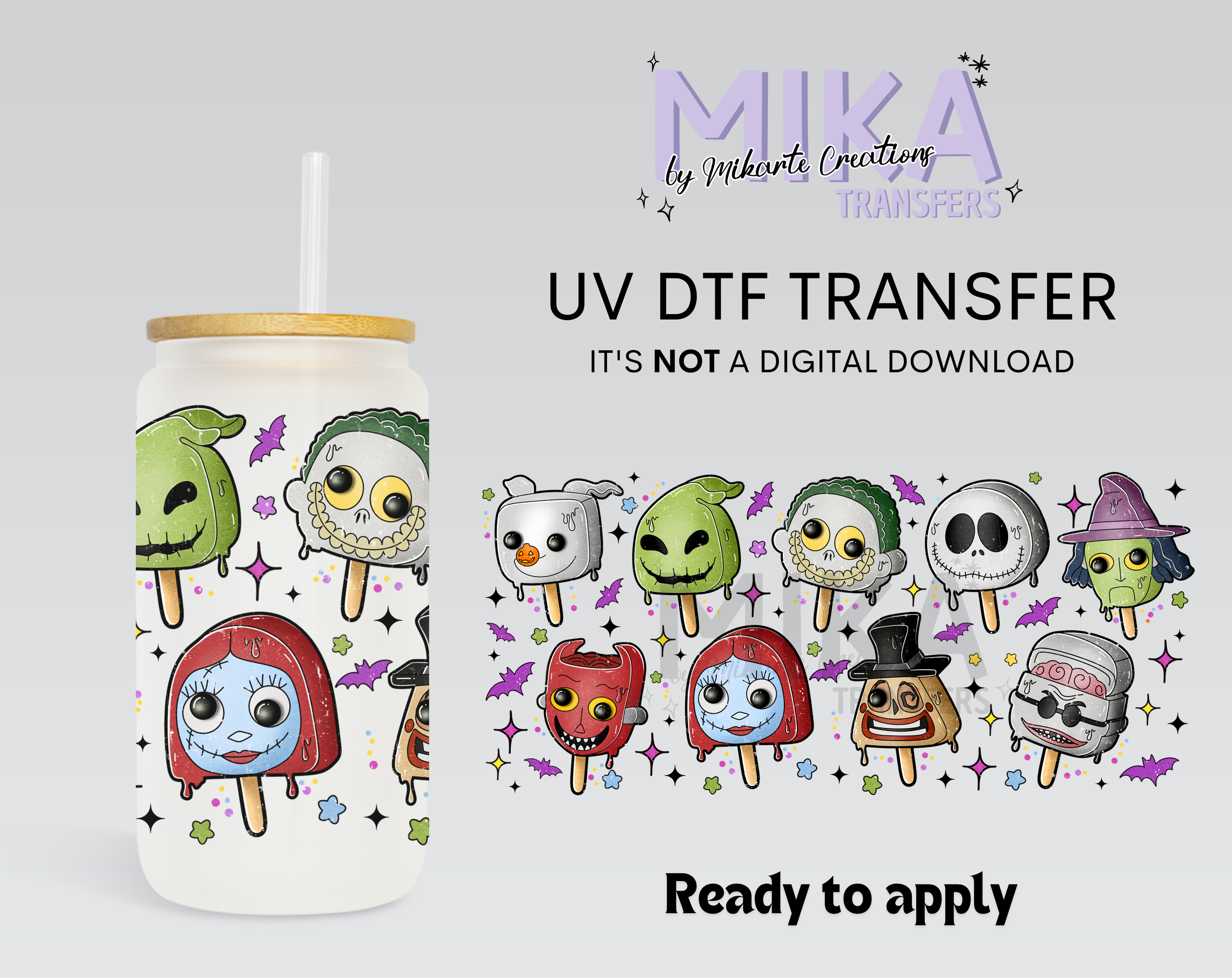 Halloween popsicle | UV DTF
