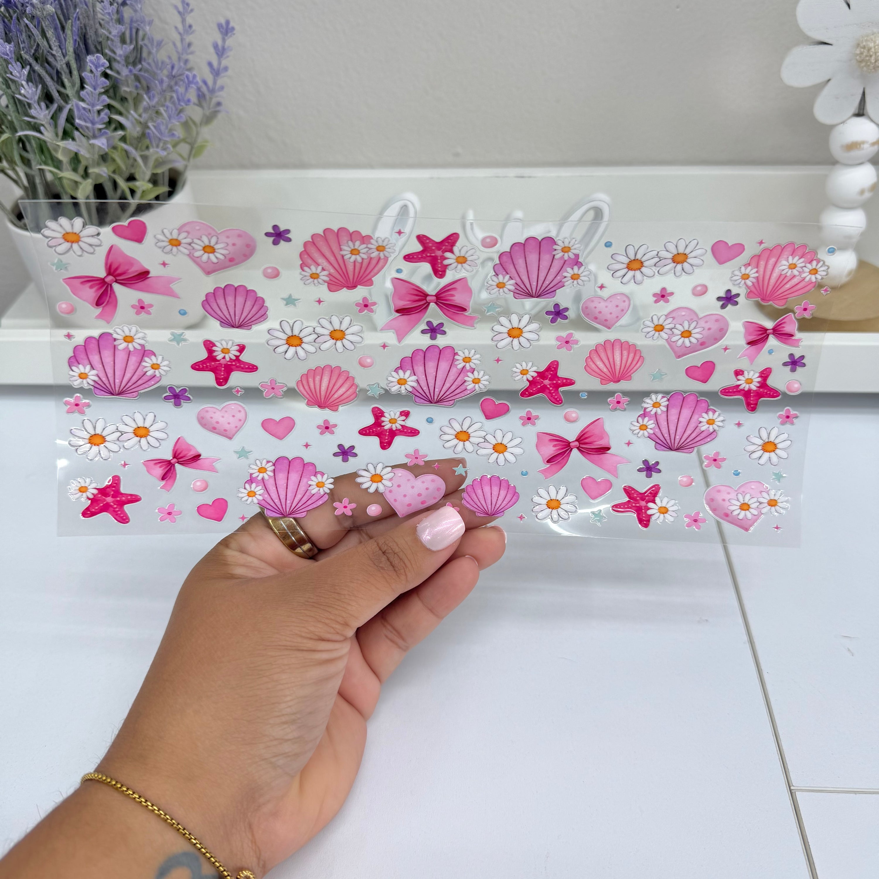 Coastal Coquette Daisy | UV DTF