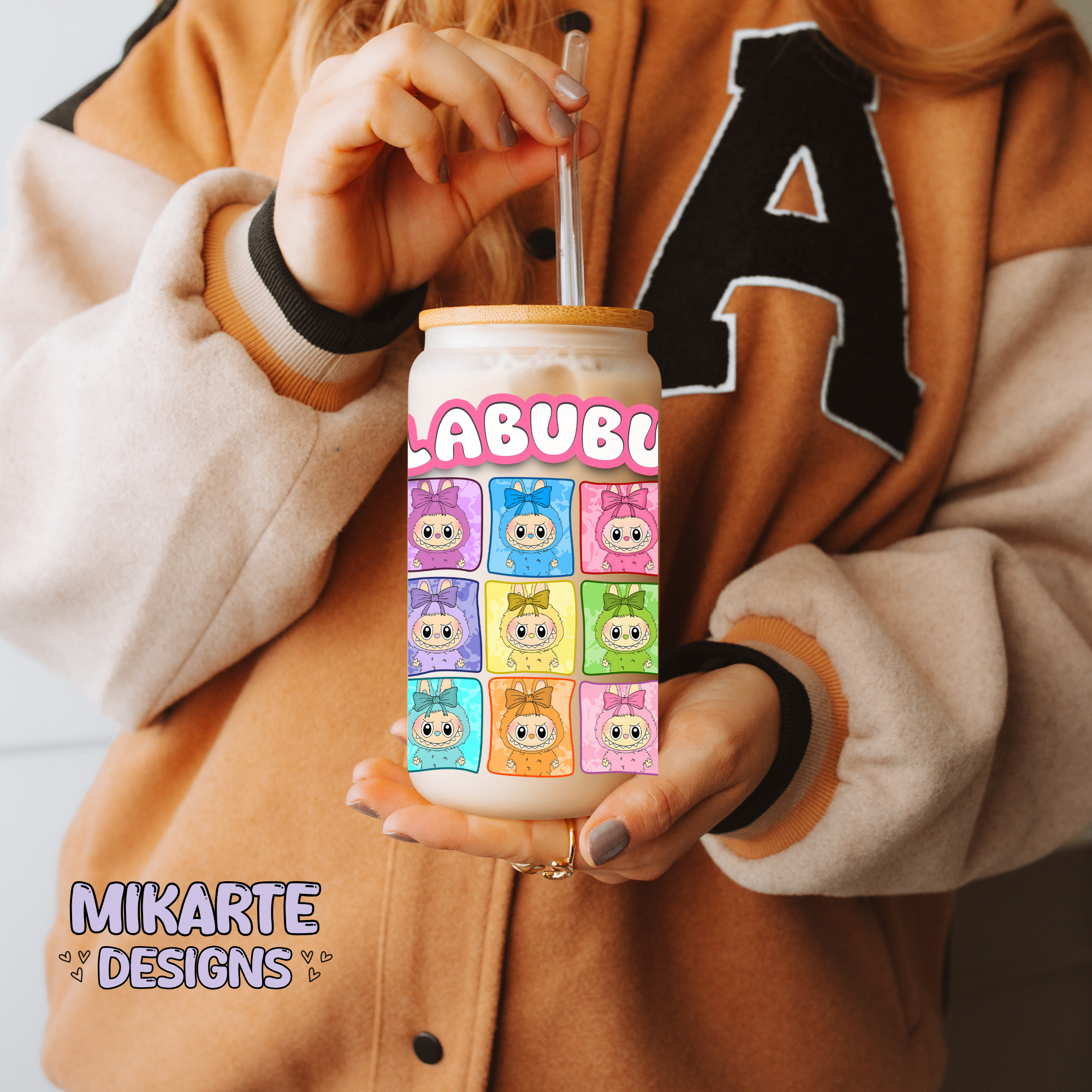 LB | 16oz Glass Can PNG Digital Design