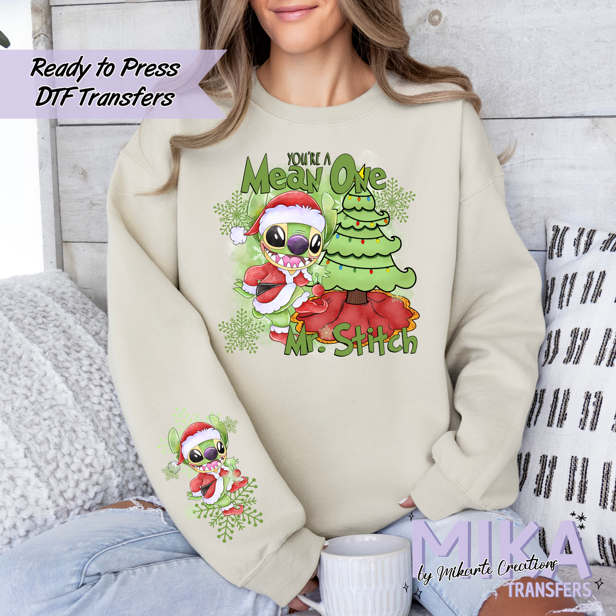 Xmas Stitches | DTF Transfer
