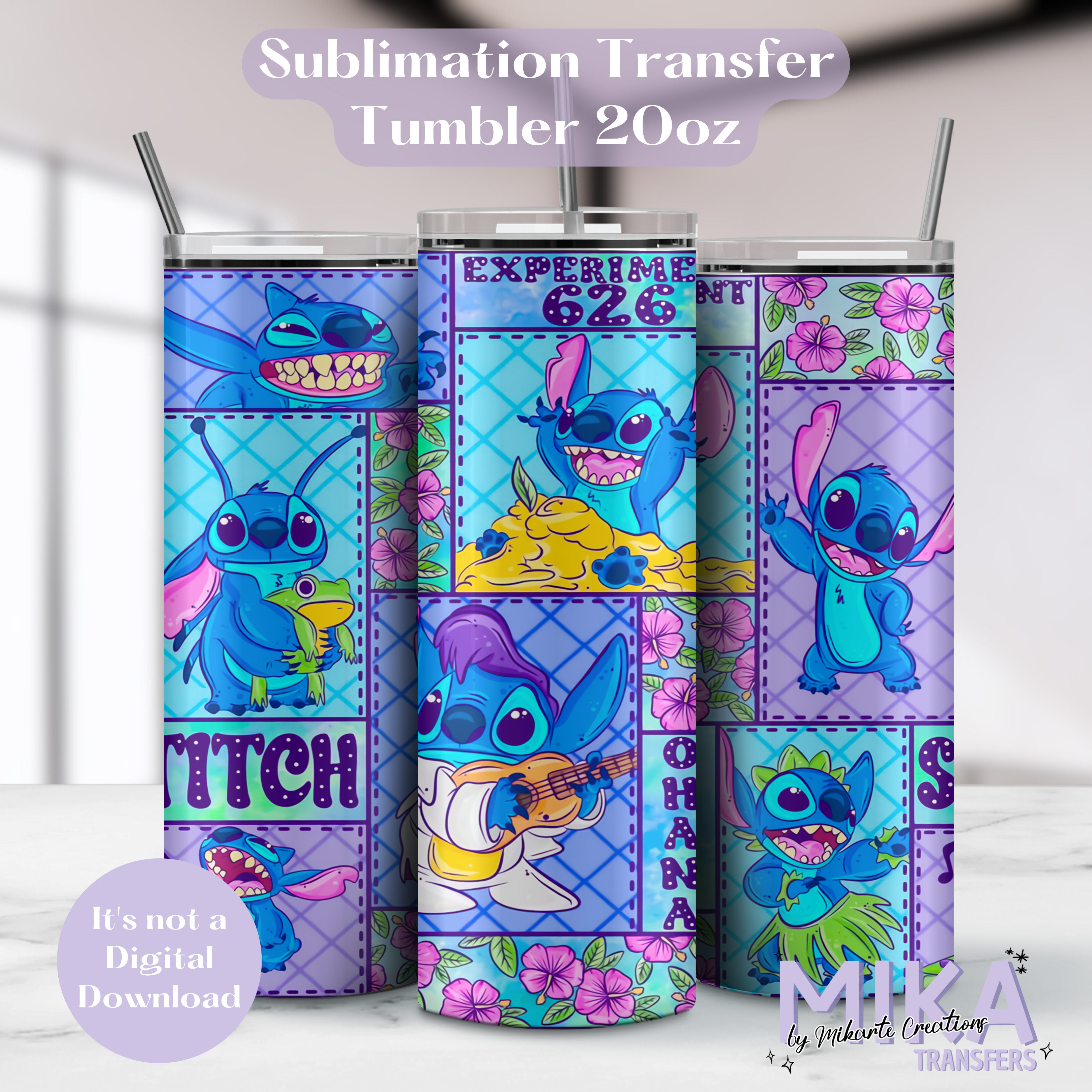 Experiment 626 - Tumbler Sublimation Transfer