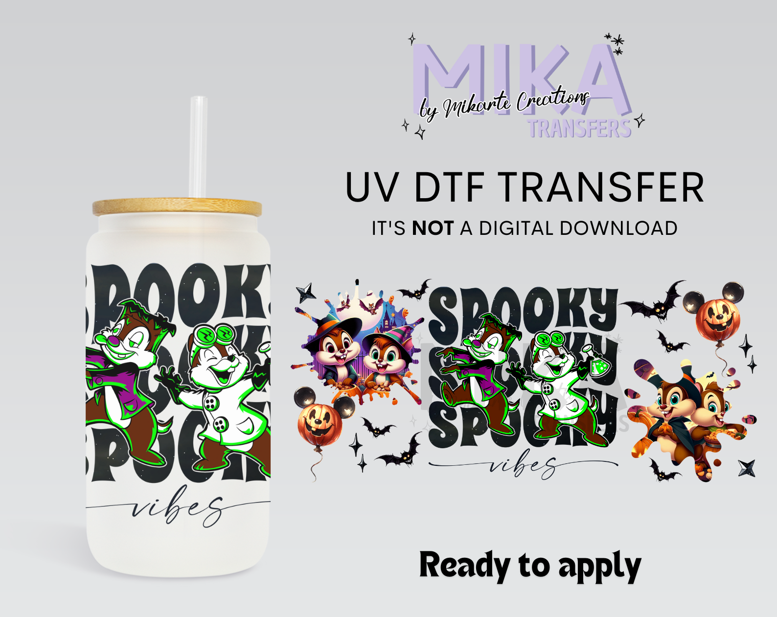 Spooky Chip | UV DTF