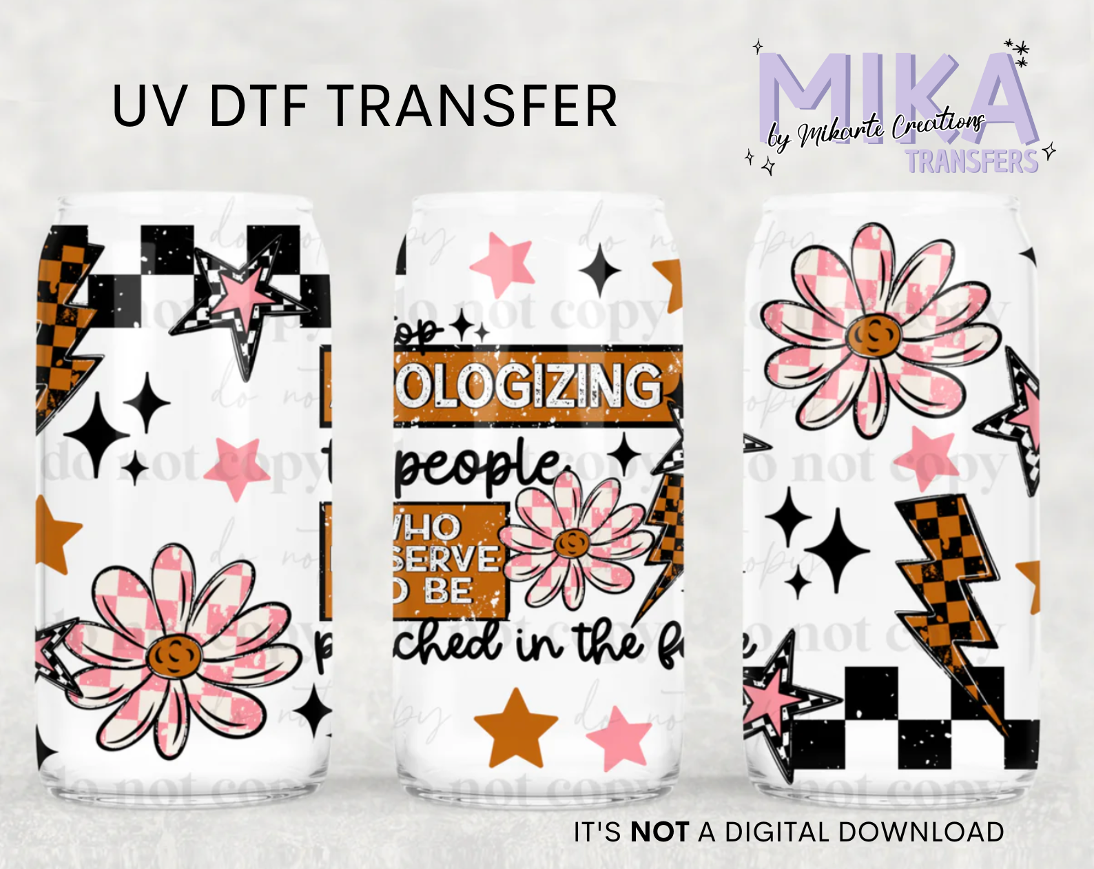 Punched in the Face | UV DTF