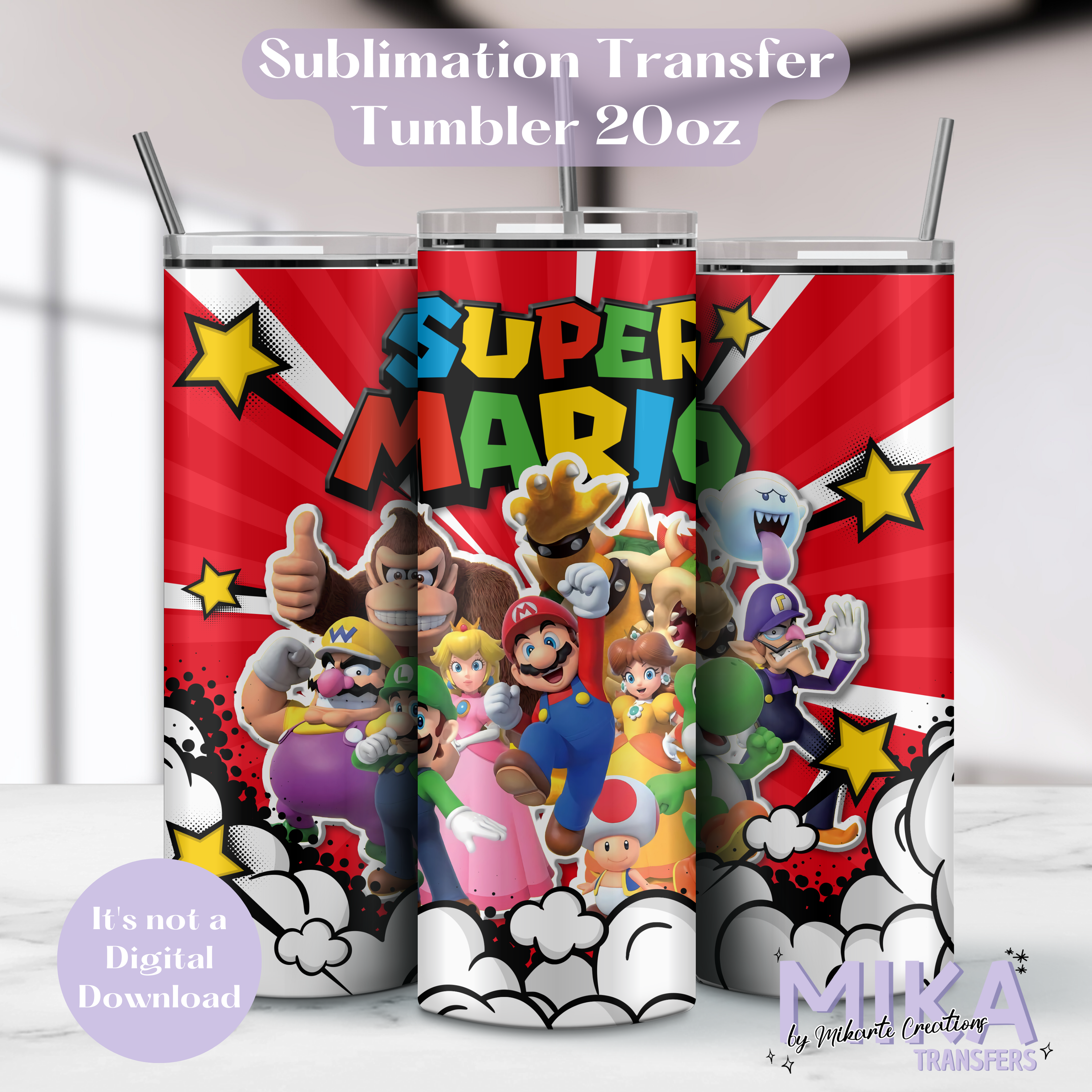 Super M | Tumbler Sublimation Transfer