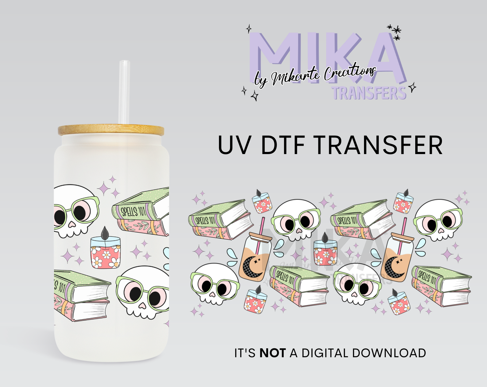 Spooky Readers | UV DTF Wrap
