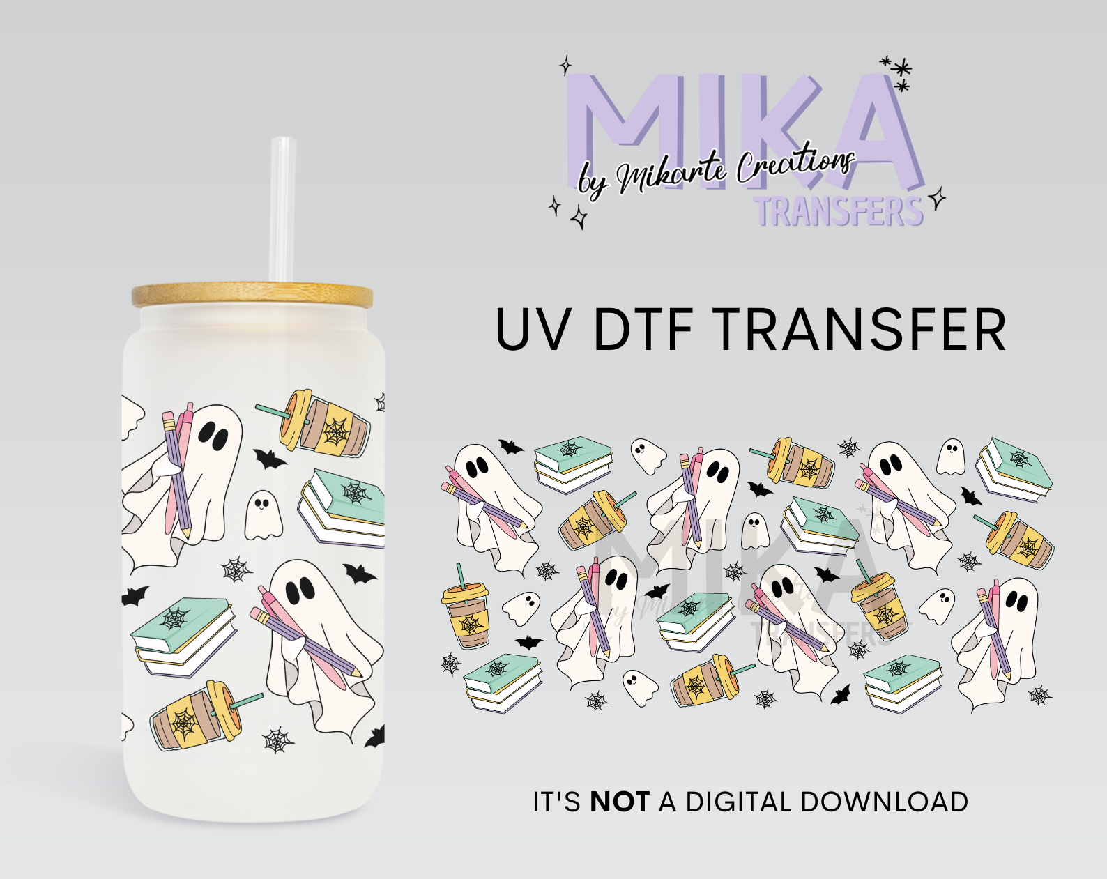 Spooky Teacher | UV DTF Wrap