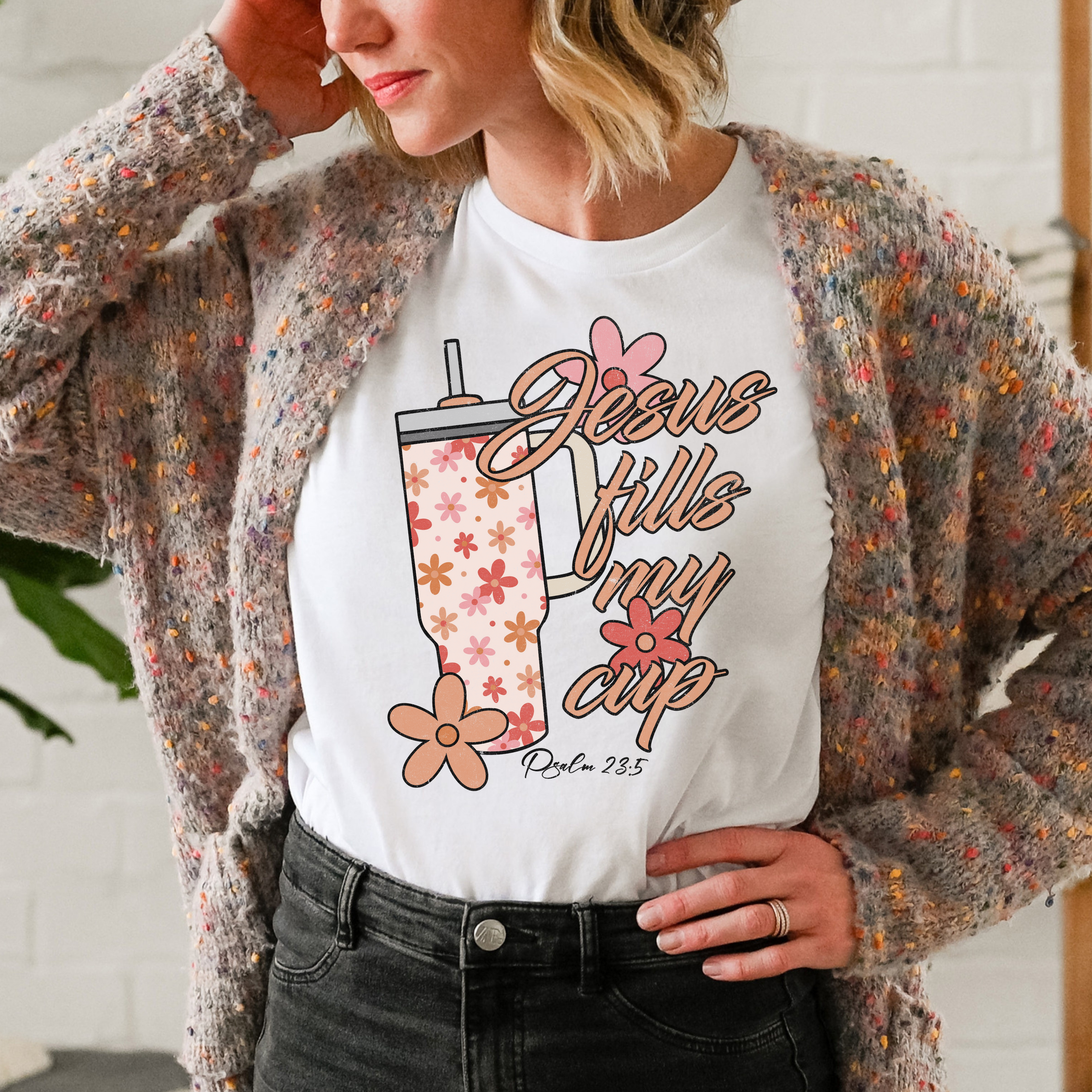 Jesus fills my cup | DTF Transfer