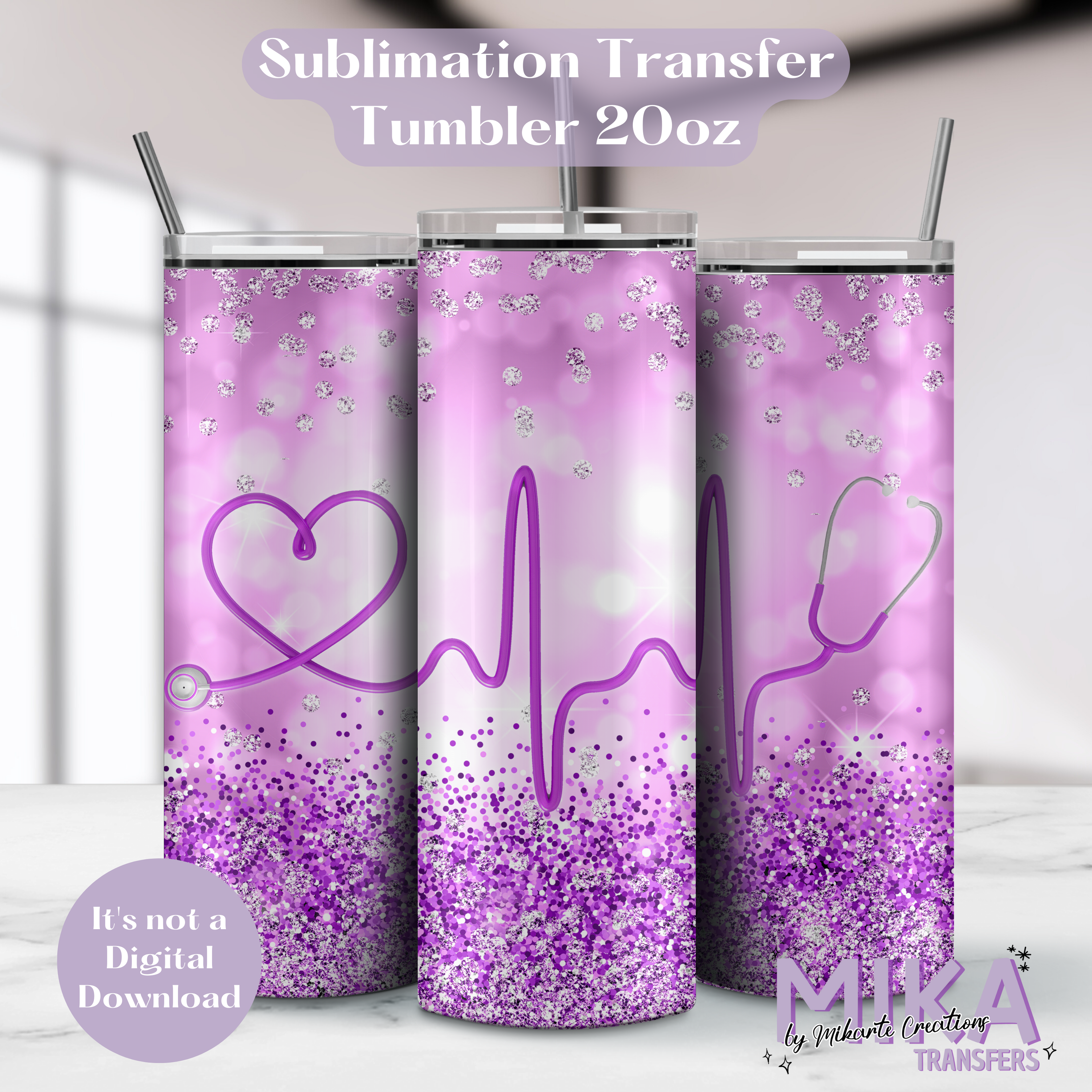 Nurse | Tumbler Sublimation Transfer