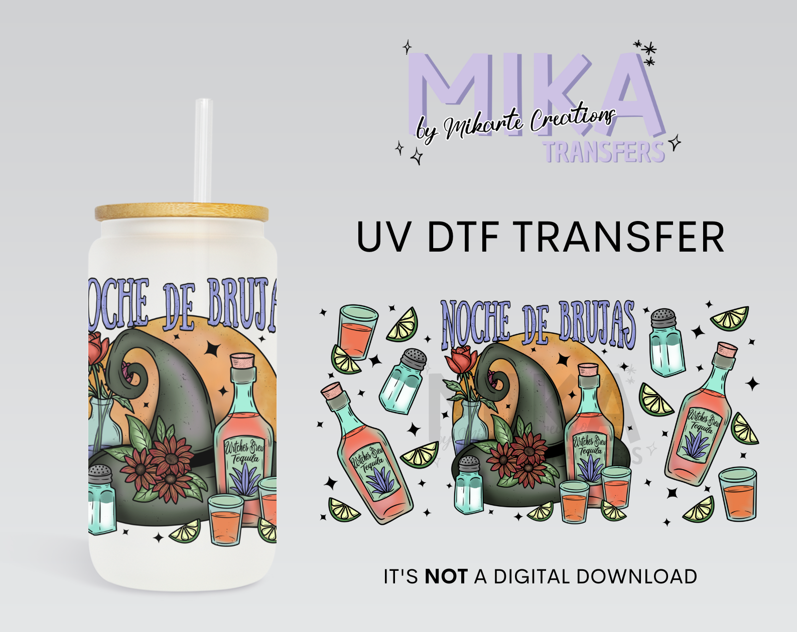 Noche de Brujas | UV DTF Wrap