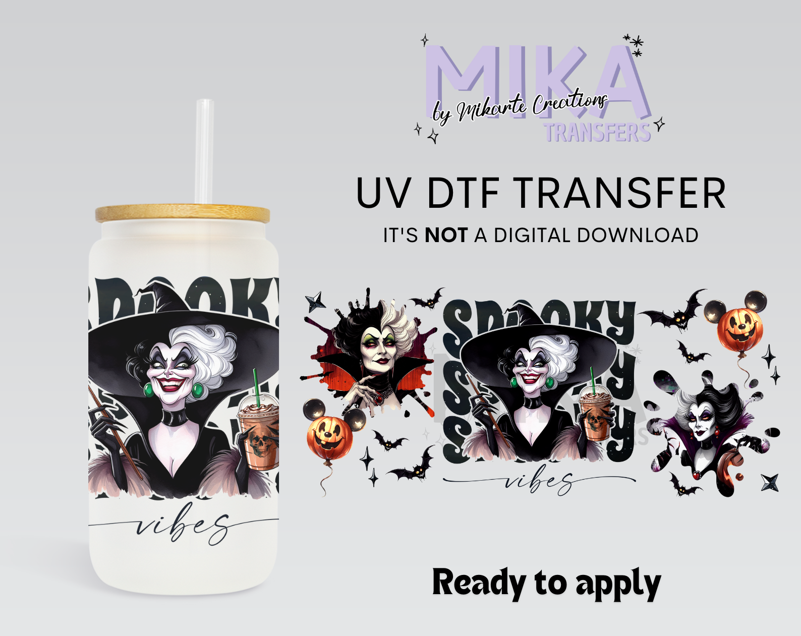 Spooky CV | UV DTF