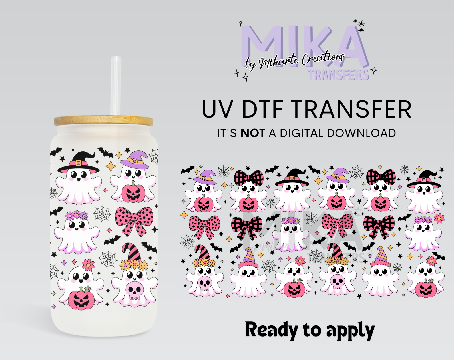Retro Coquette Spooky | UV DTF