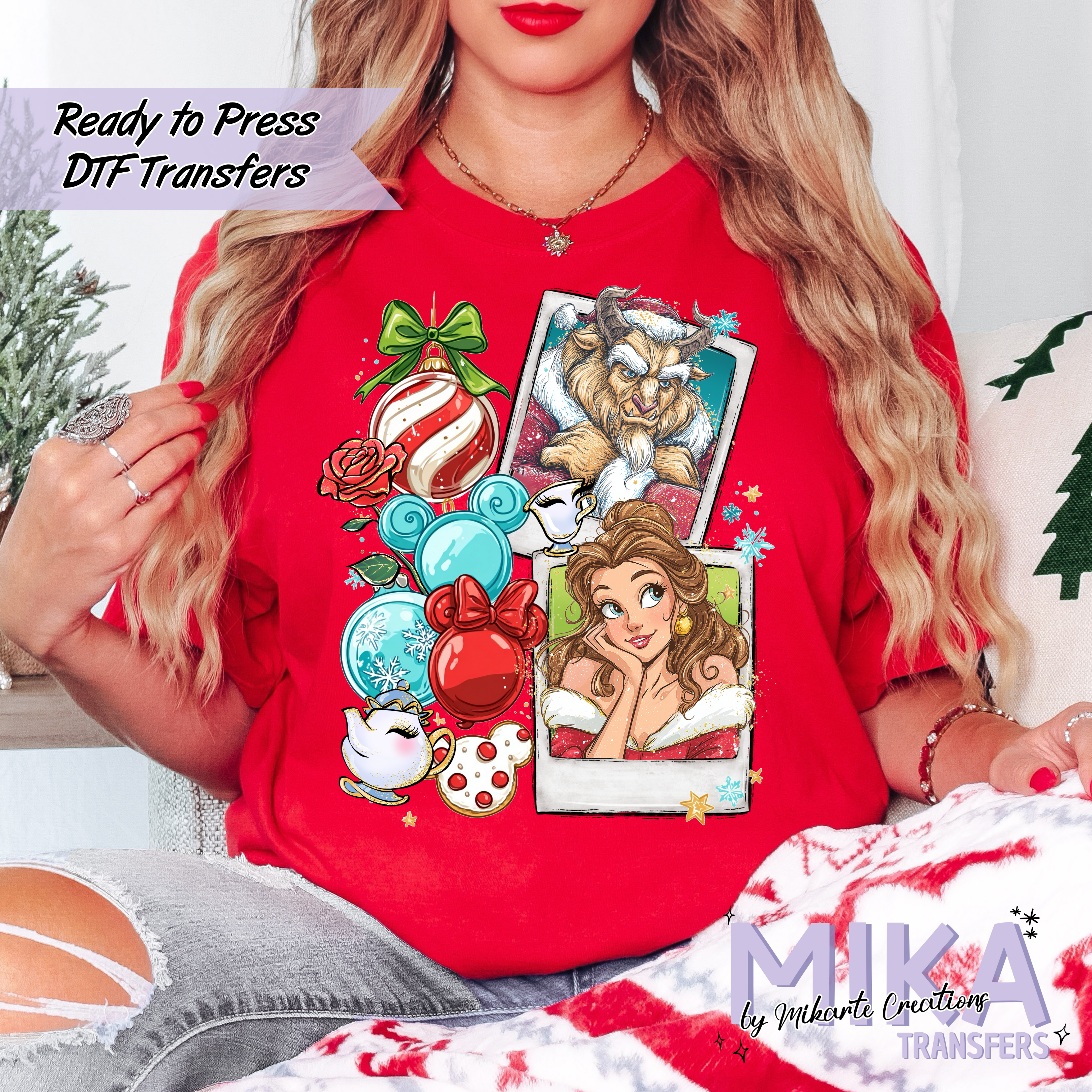 Beauty Christmas | DTF transfers