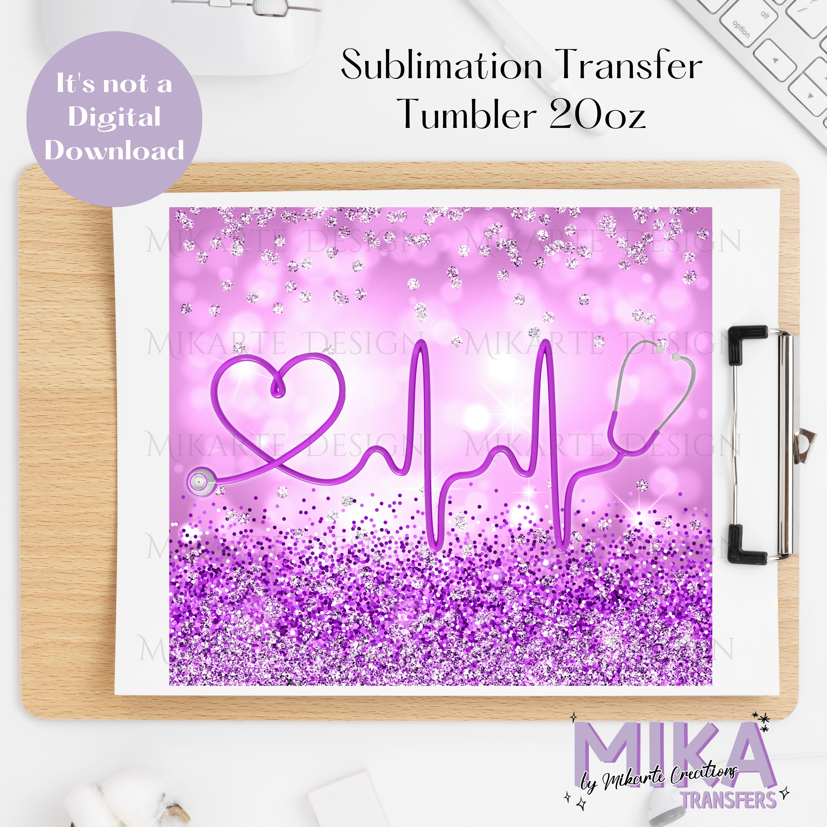 Nurse | Tumbler Sublimation Transfer