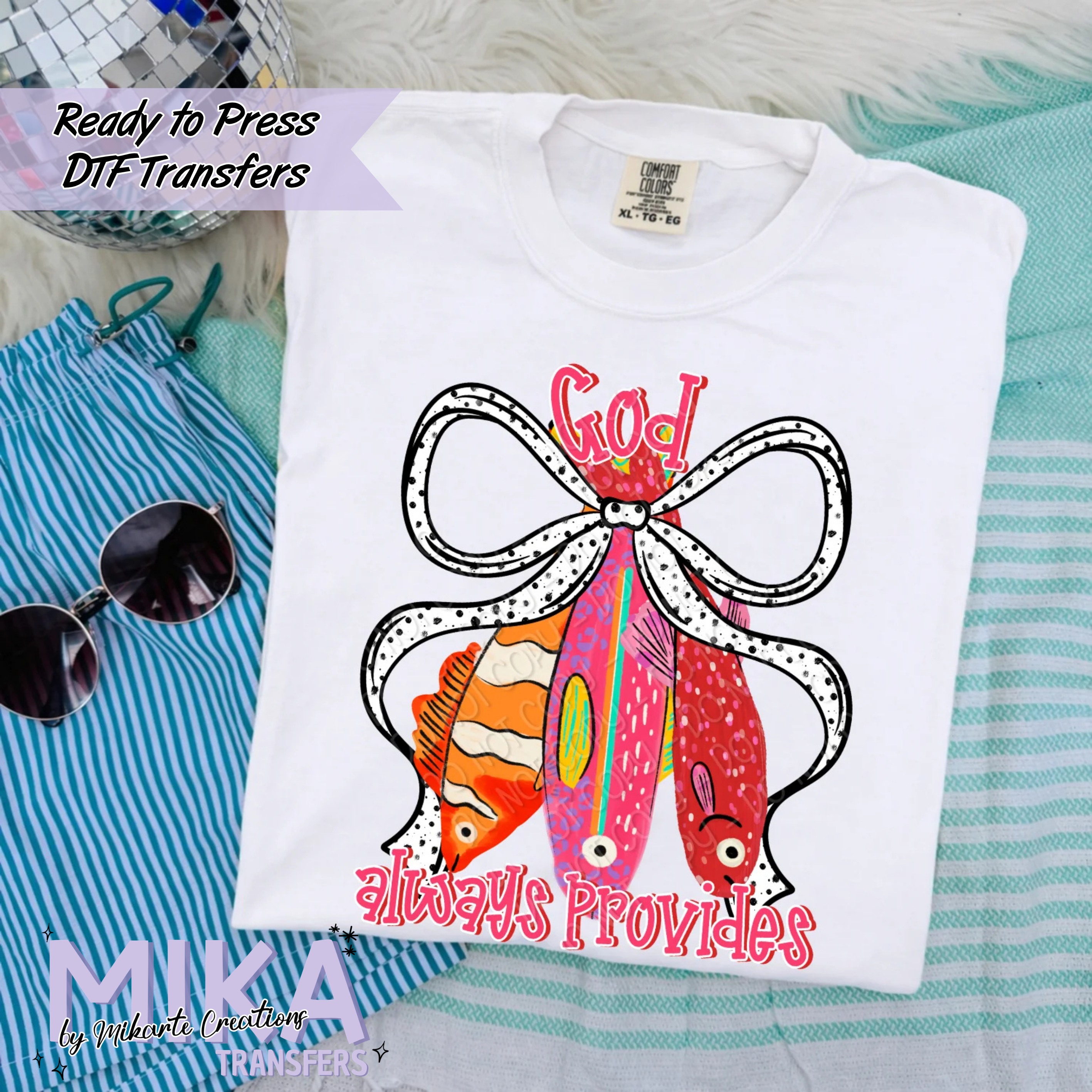 God Always Provides | DTF transfers
