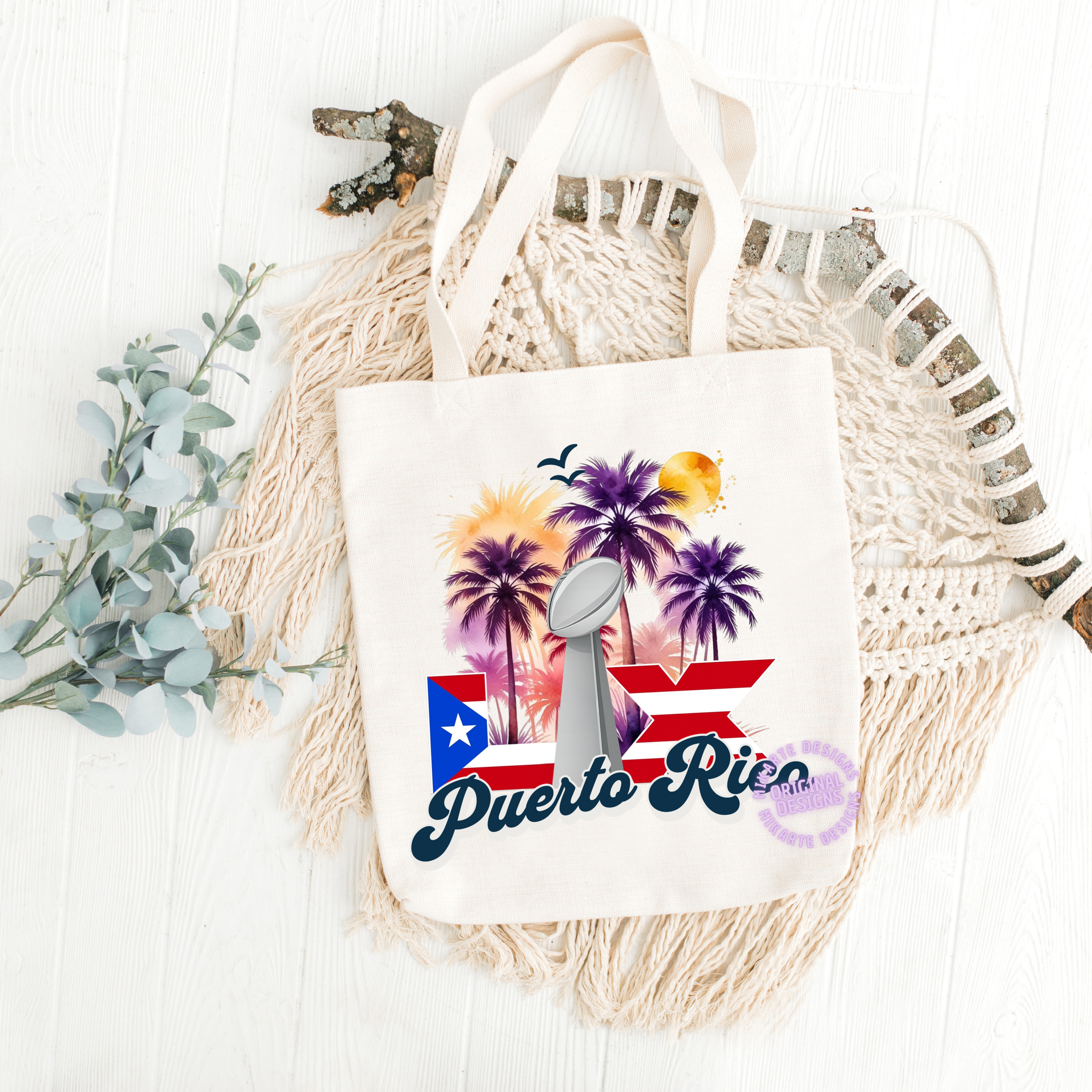 Puerto Rico Super Bowl | PNG Digital Design