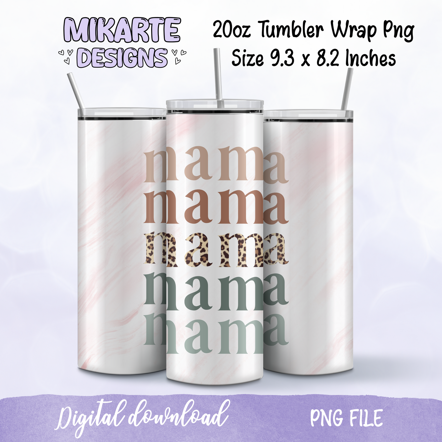 Mamá Boho | Tumbler PNG Digital Design