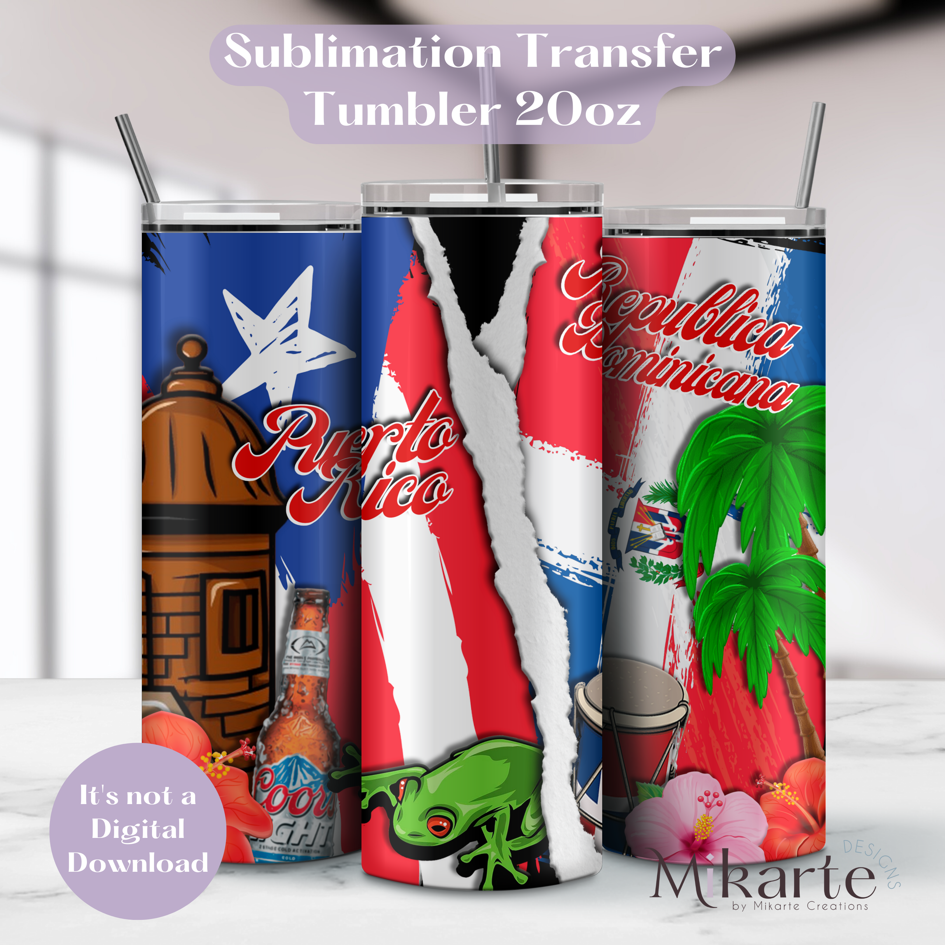 PR & RD - Tumbler Sublimation Transfer