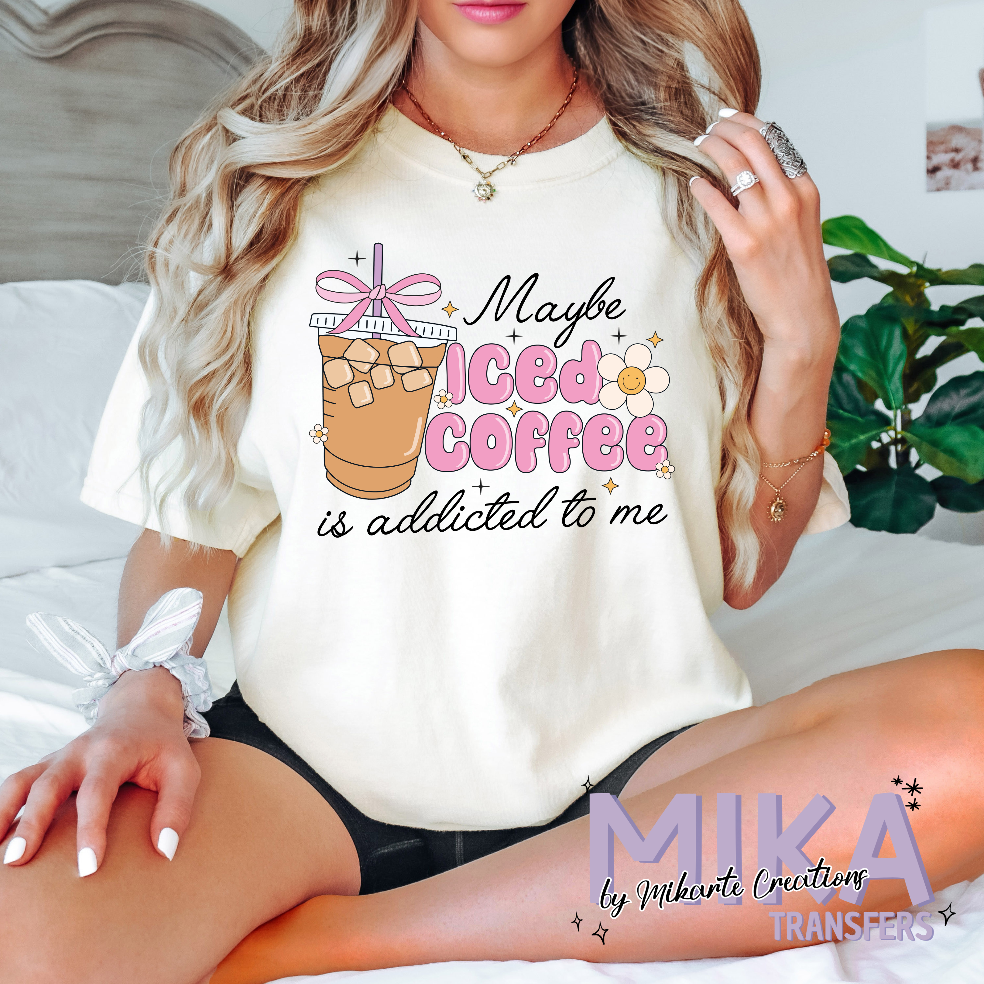 Iced Coffee | DTF Transfer