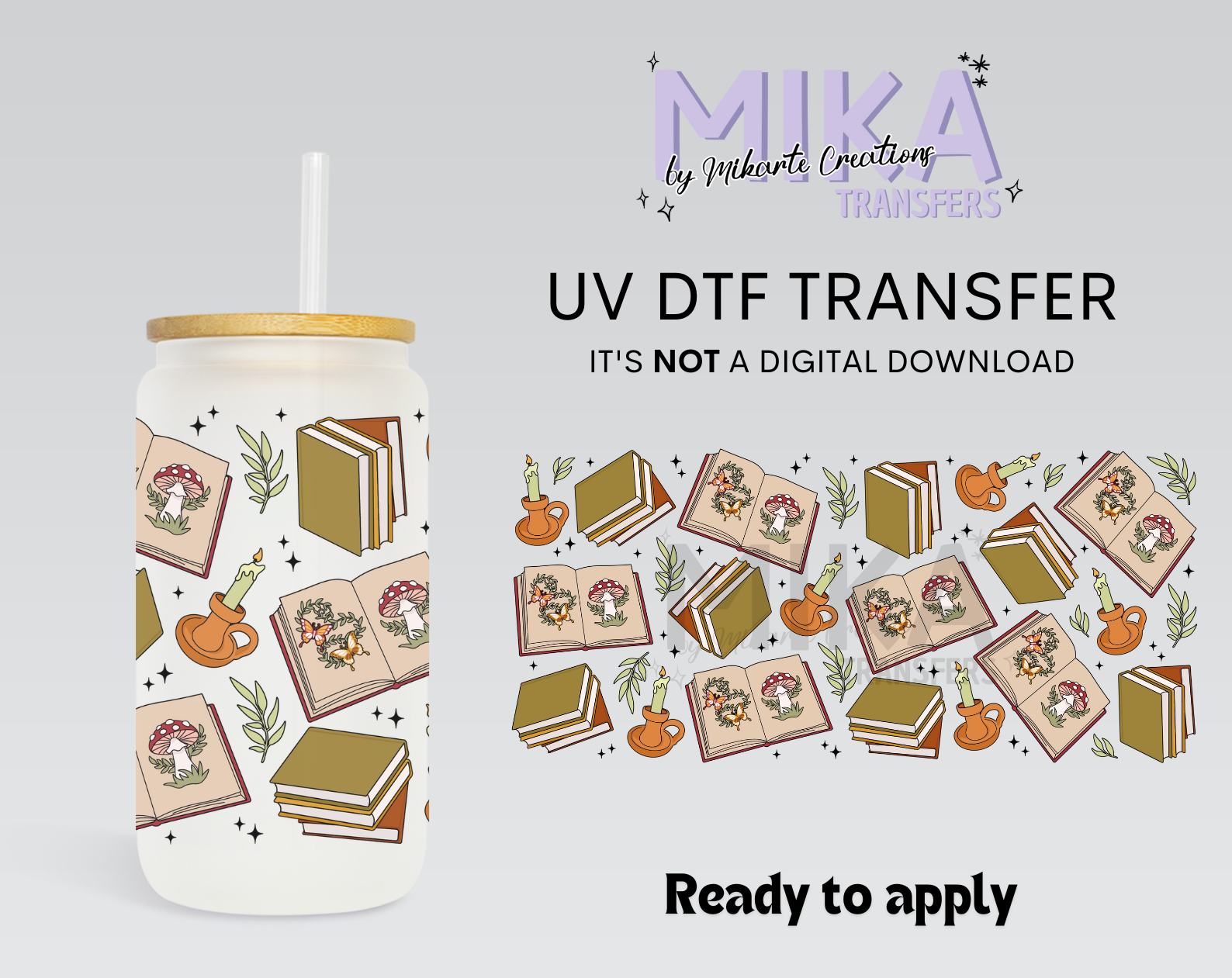 Book of Plants | UV DTF