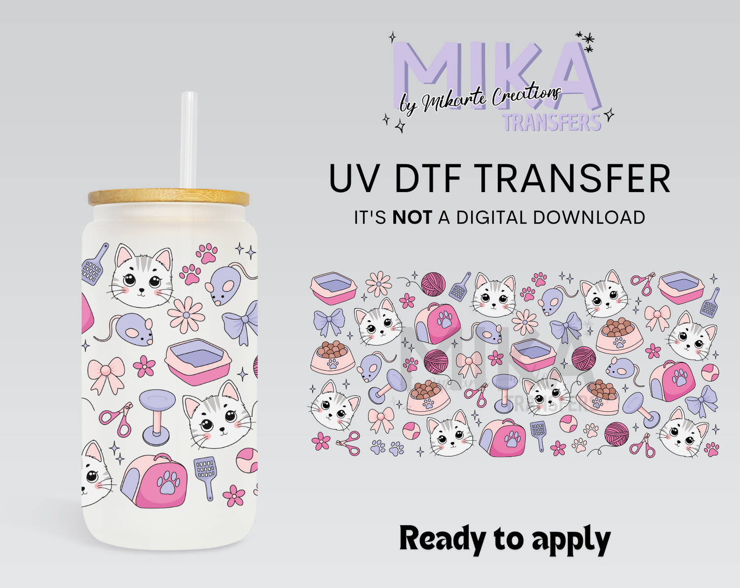 Cat Lovers | UV DTF