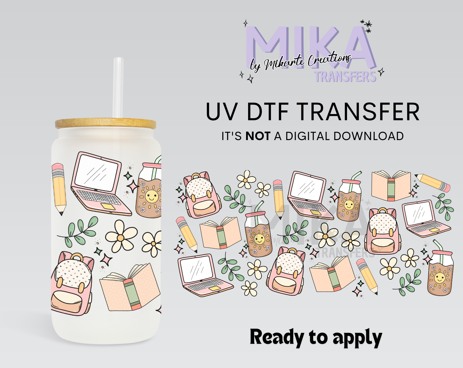 Floral School | UV DTF