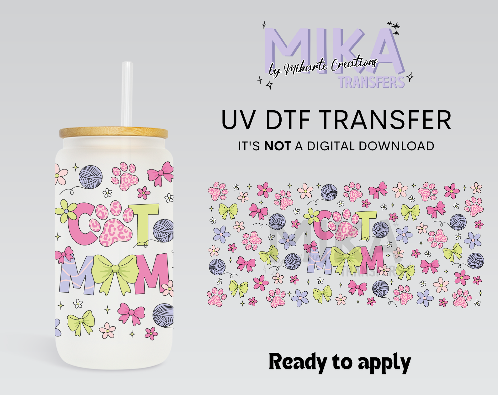 Cat Mom | UV DTF
