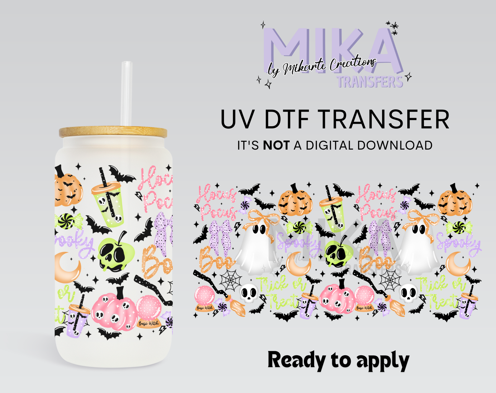 Spooky Collage | UV DTF
