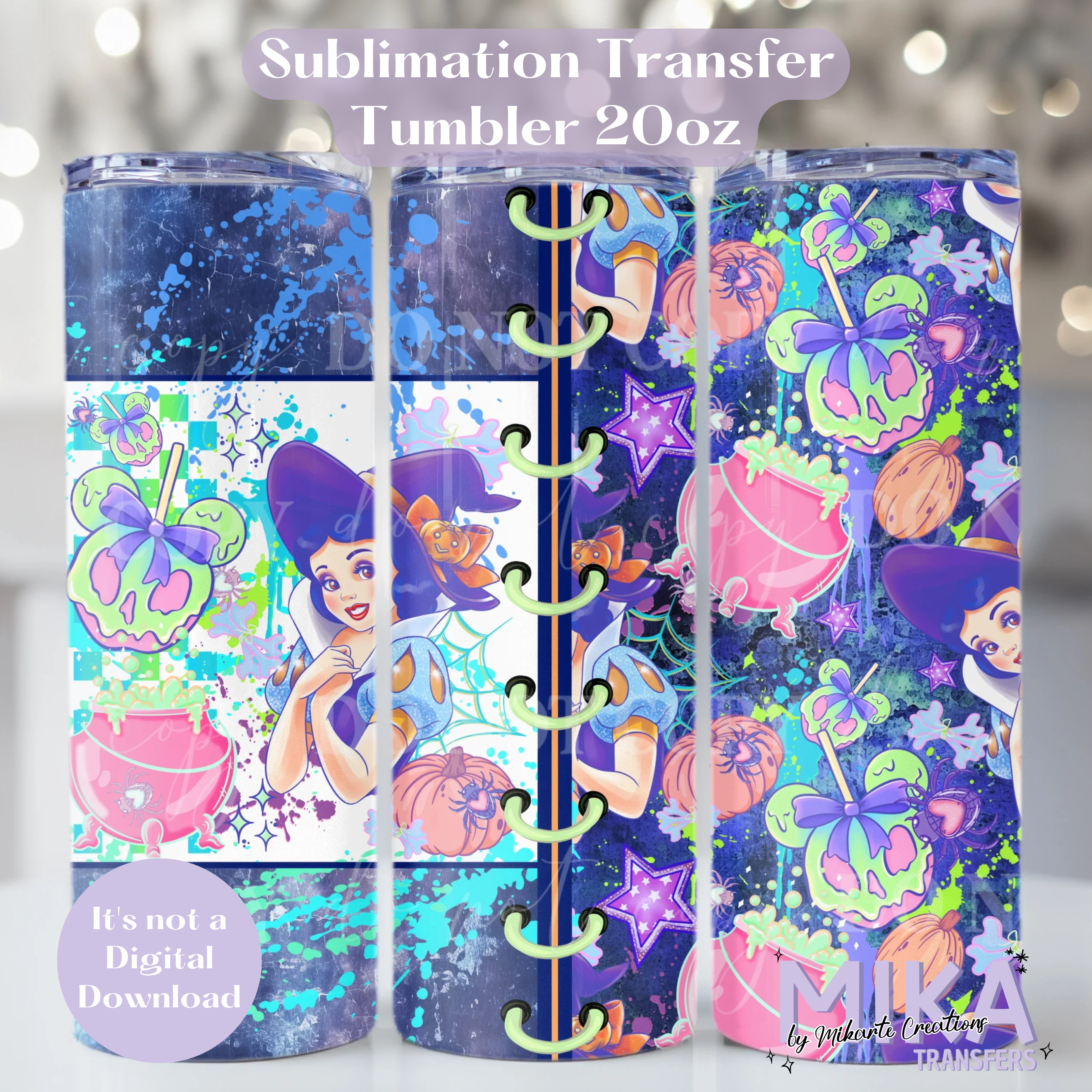 Spooky Snow | Tumbler Sublimation Transfer