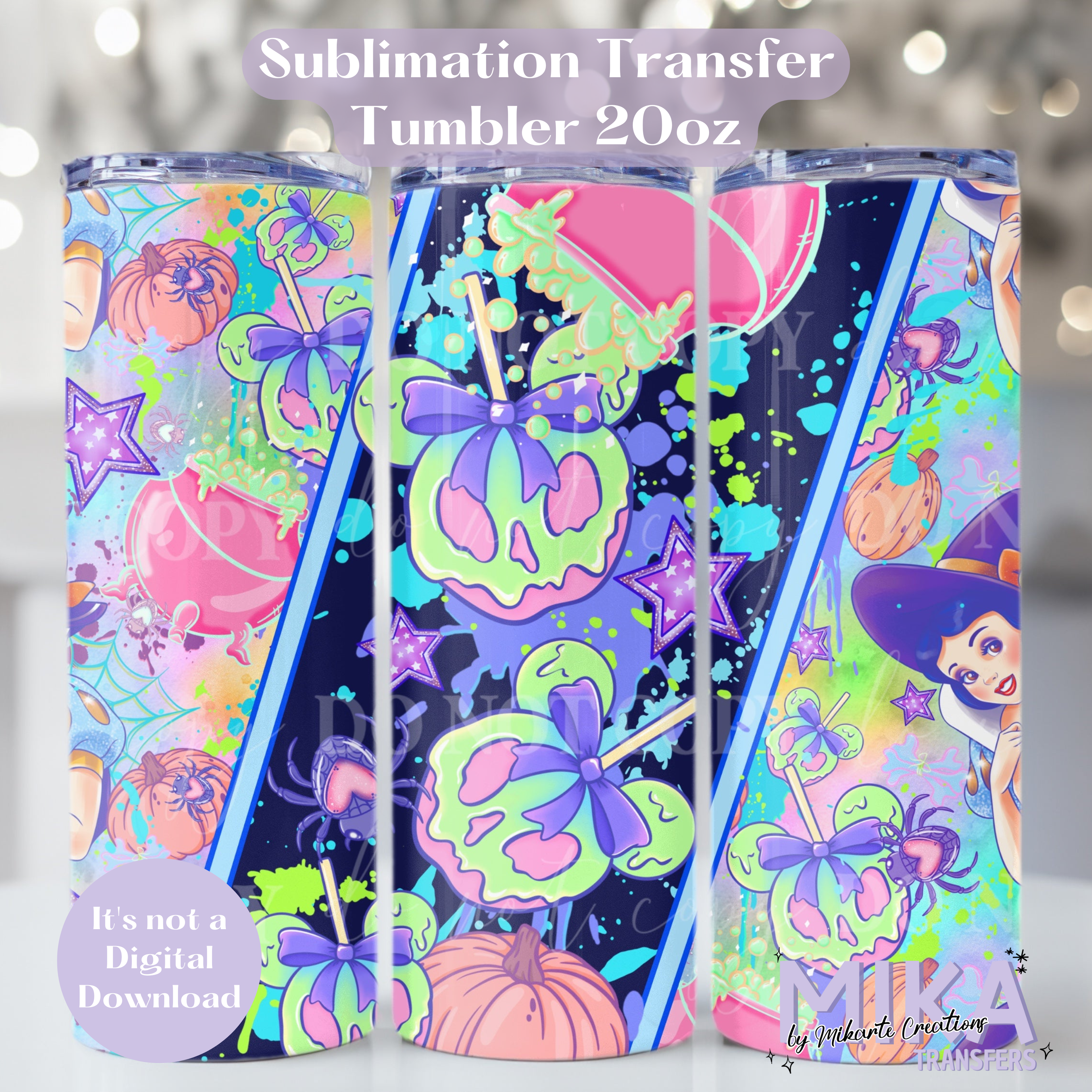 Spooky Snow | Tumbler Sublimation Transfer