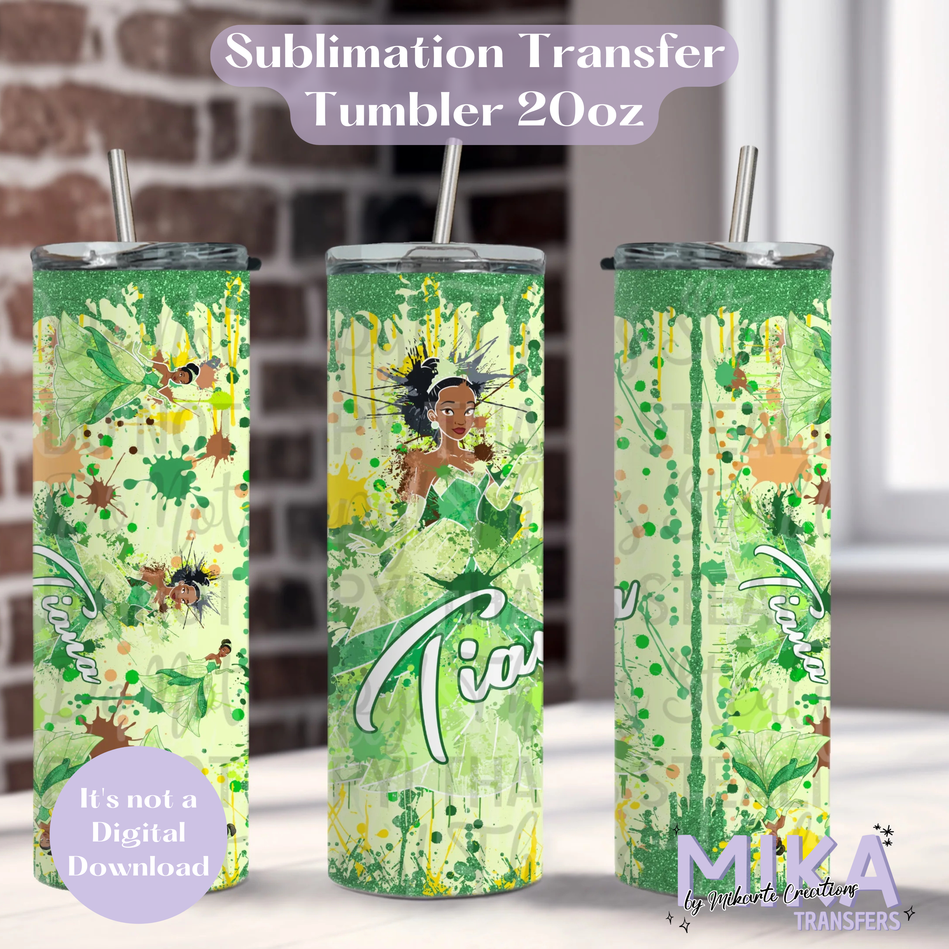 Royal Frog | Tumbler Sublimation Transfer