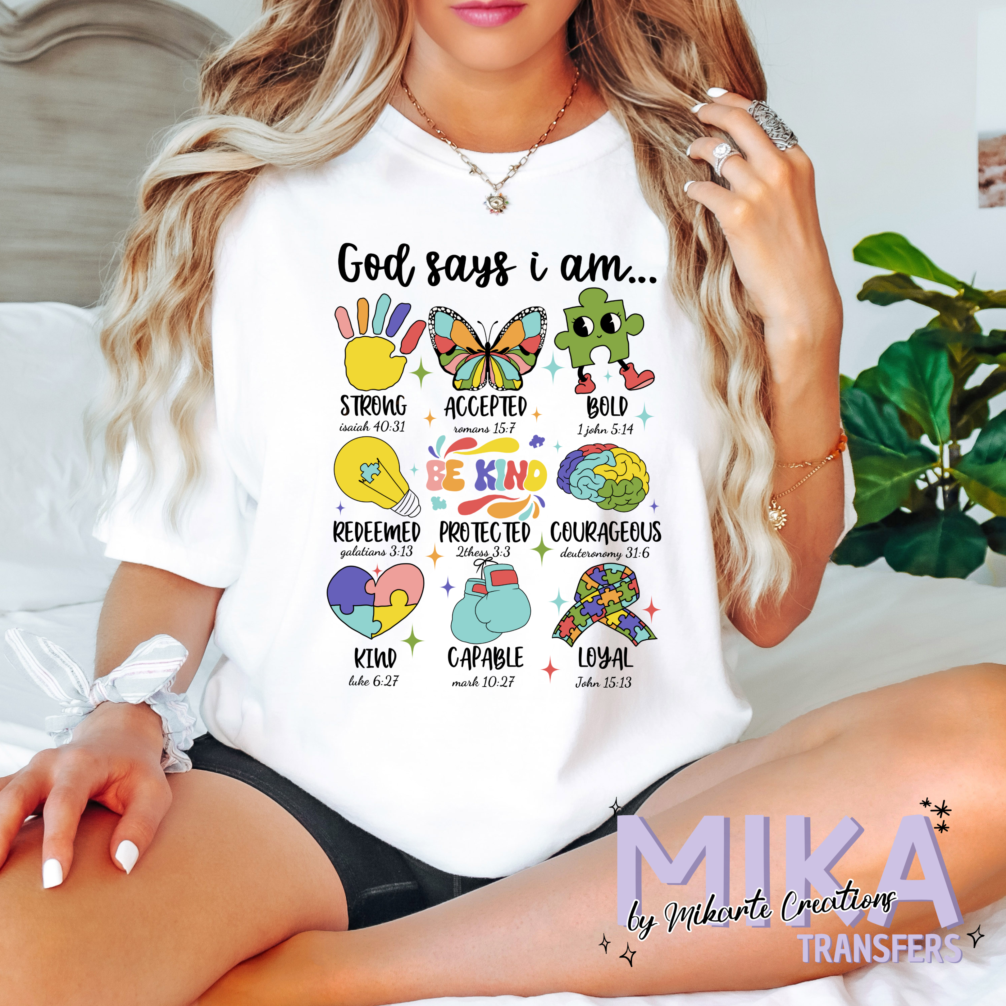 God says i am... | DTF Transfer