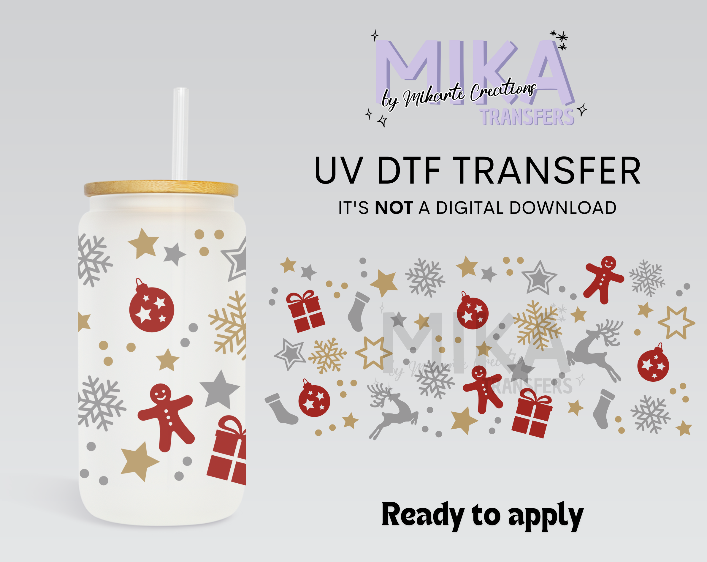 Christmas Cup | UV DTF