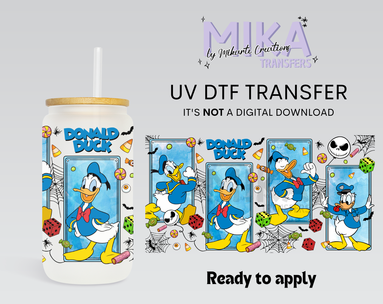 Halloween Boy Duck | UV DTF
