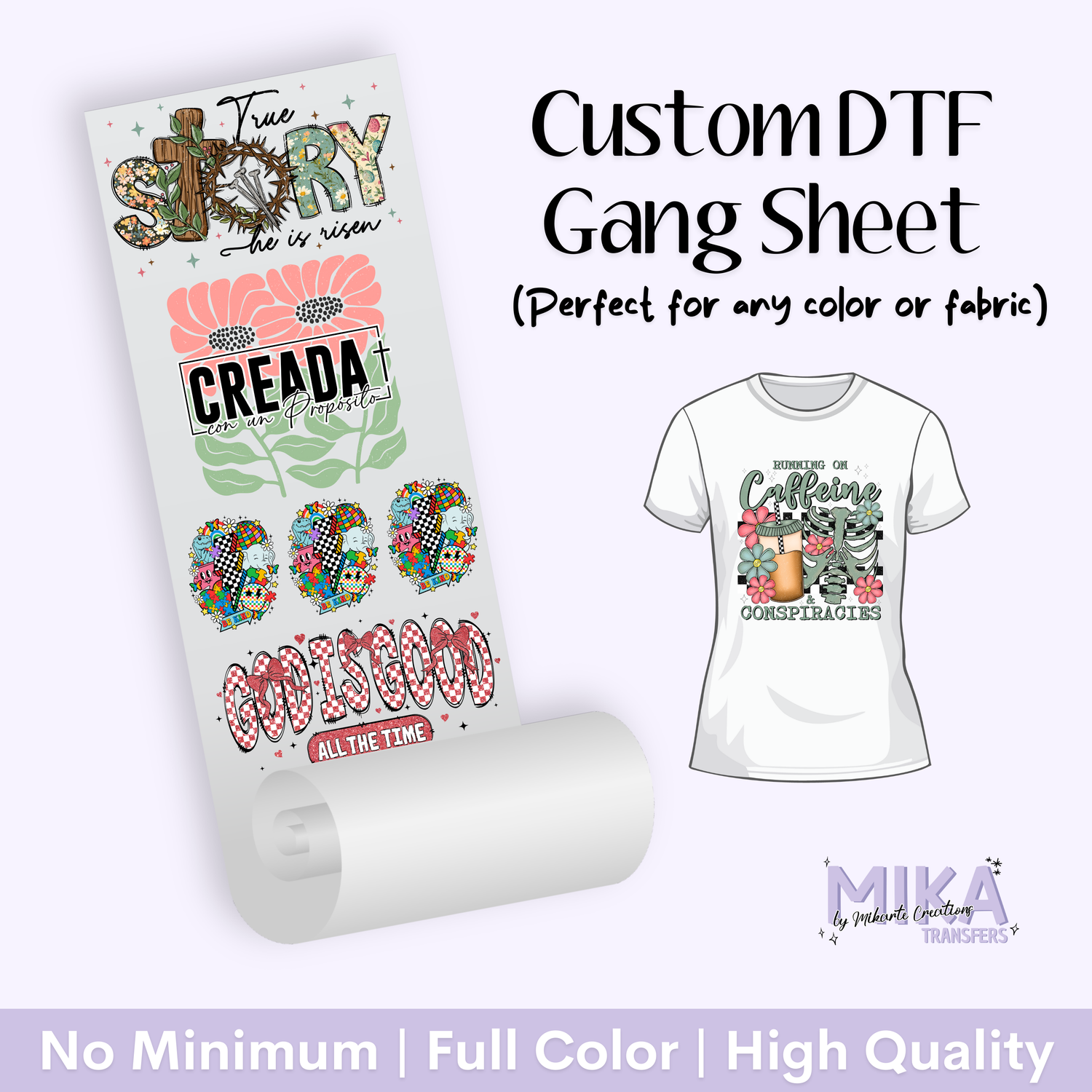 Custom DTF Gang Sheet