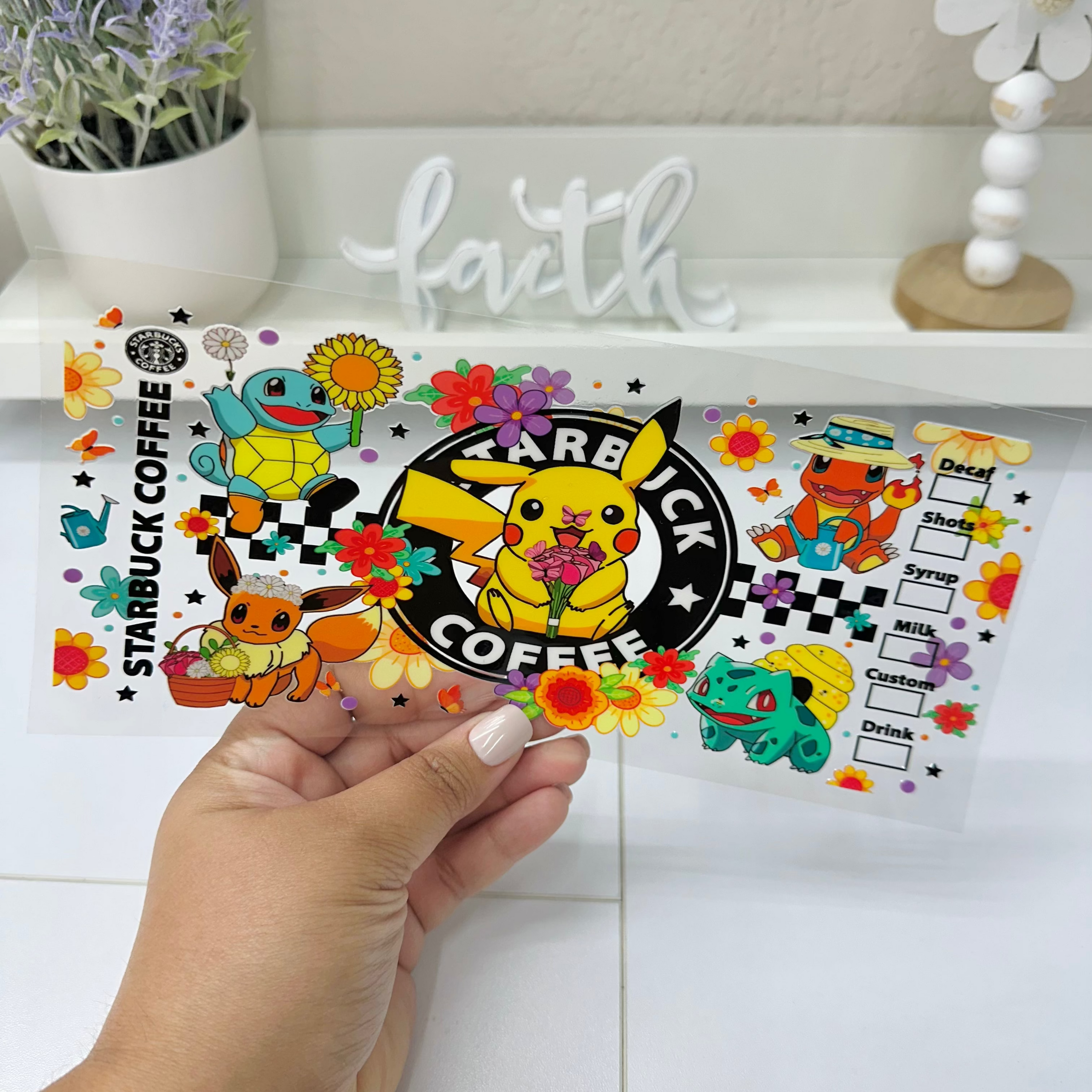 Pika Coffee | UV DTF