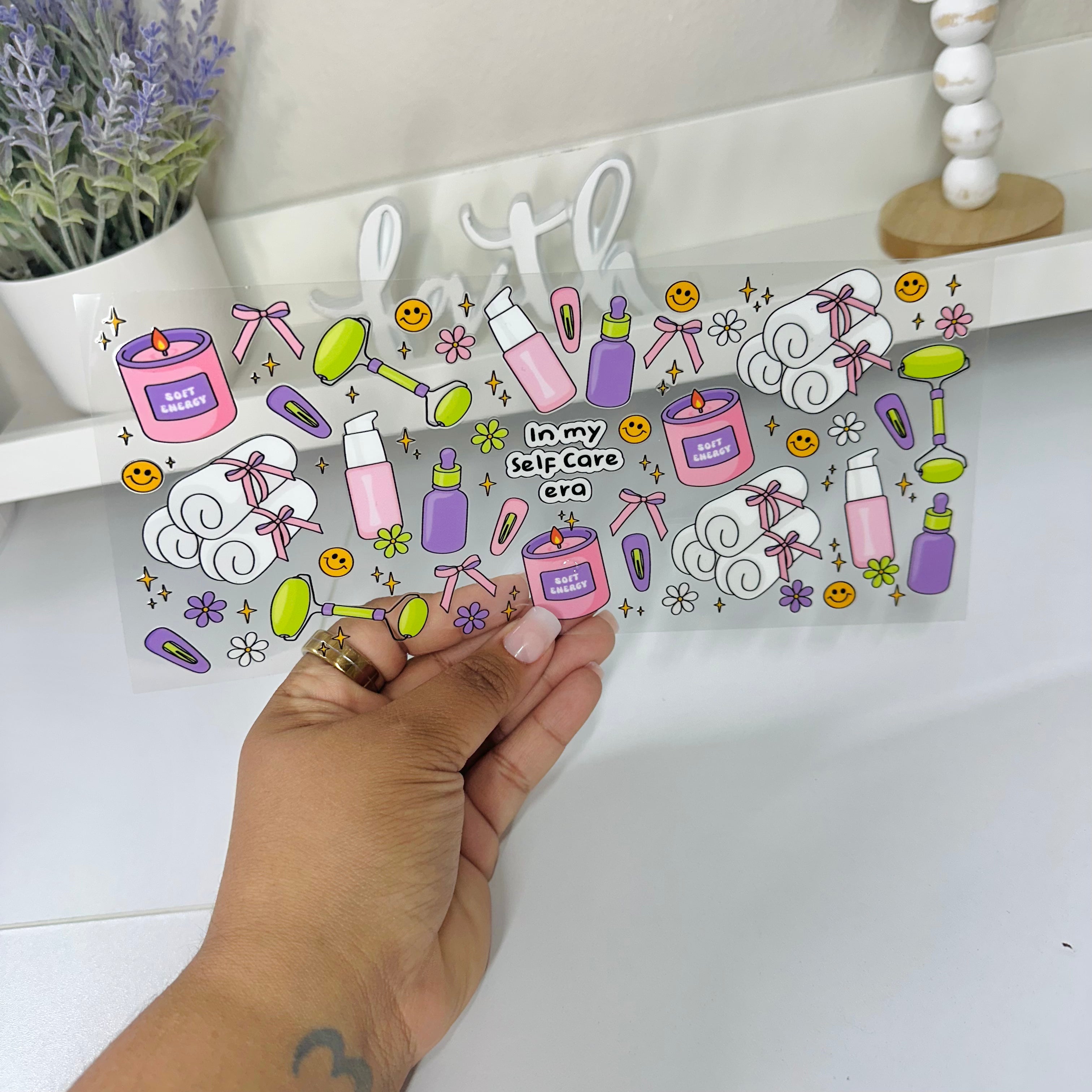 In My Self Care Era | UV DTF