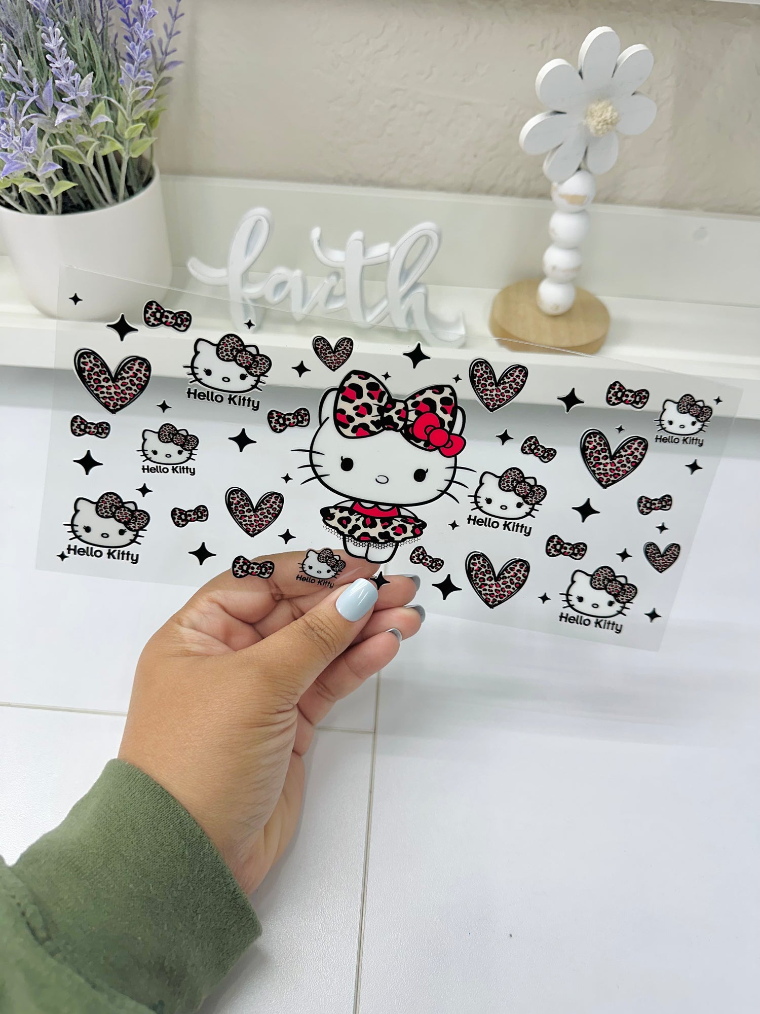 Cat Animal print | UV DTF Wrap