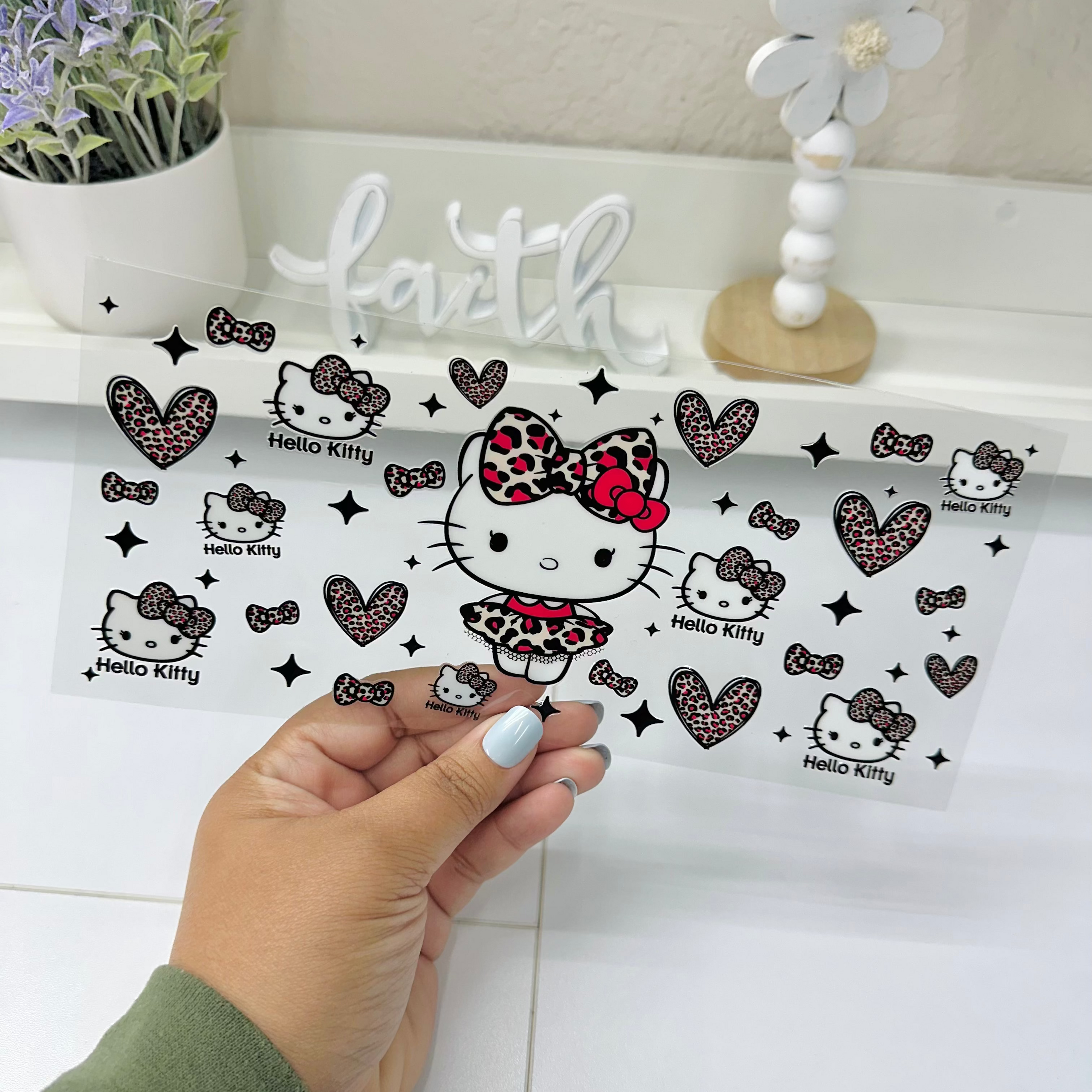 Cat animal print | UV DTF
