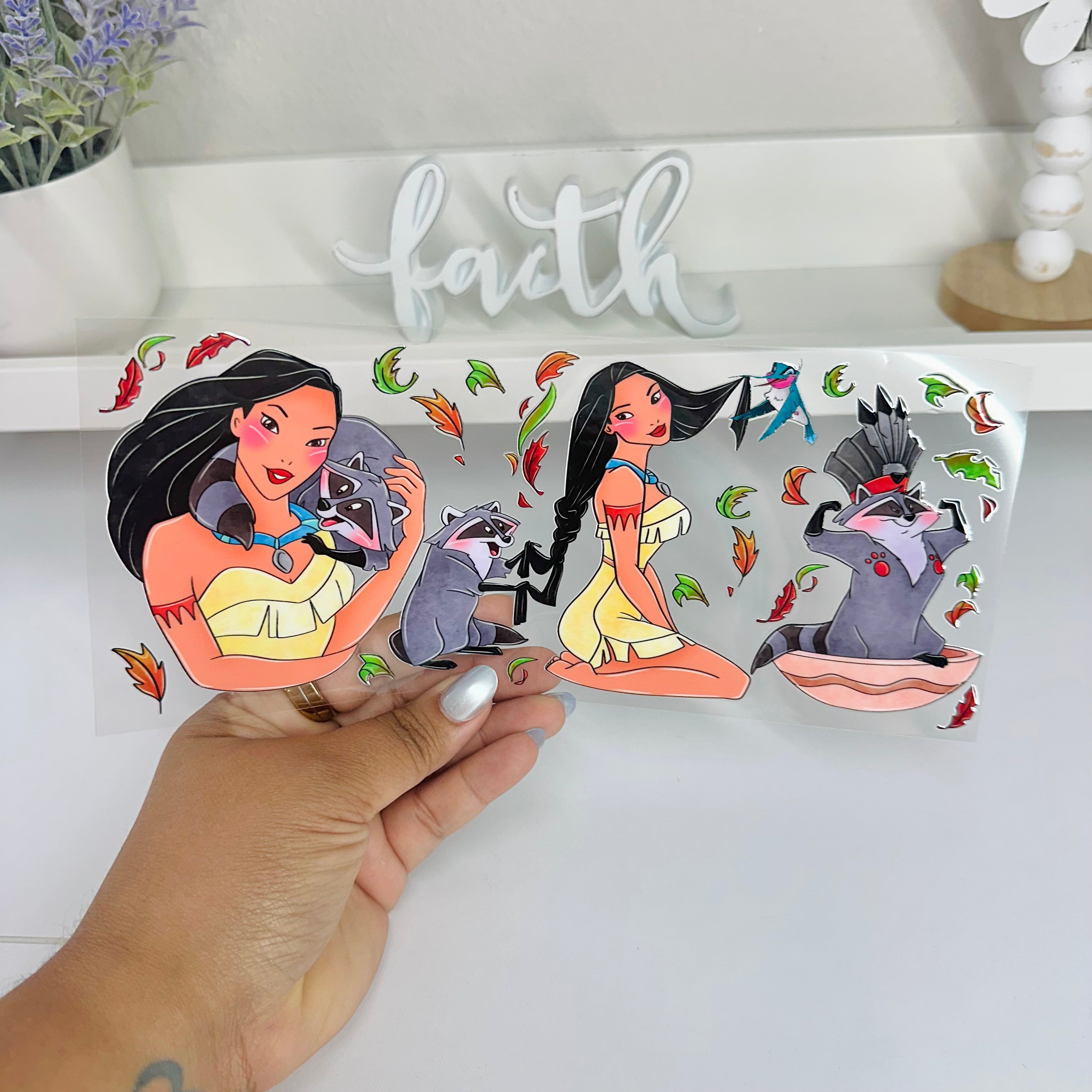 Princess Poca_hontas | UV DTF