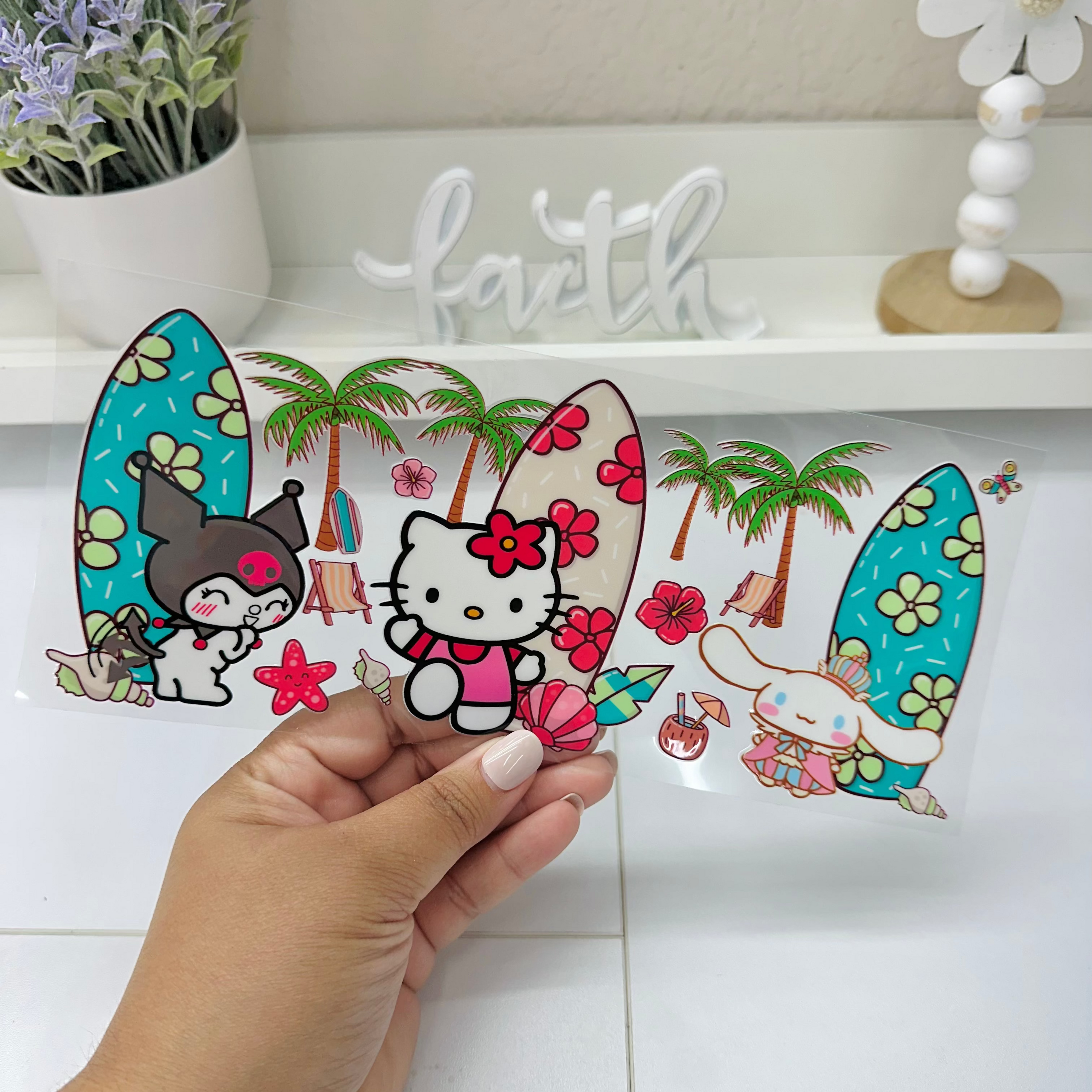 Cat Summer | UV DTF