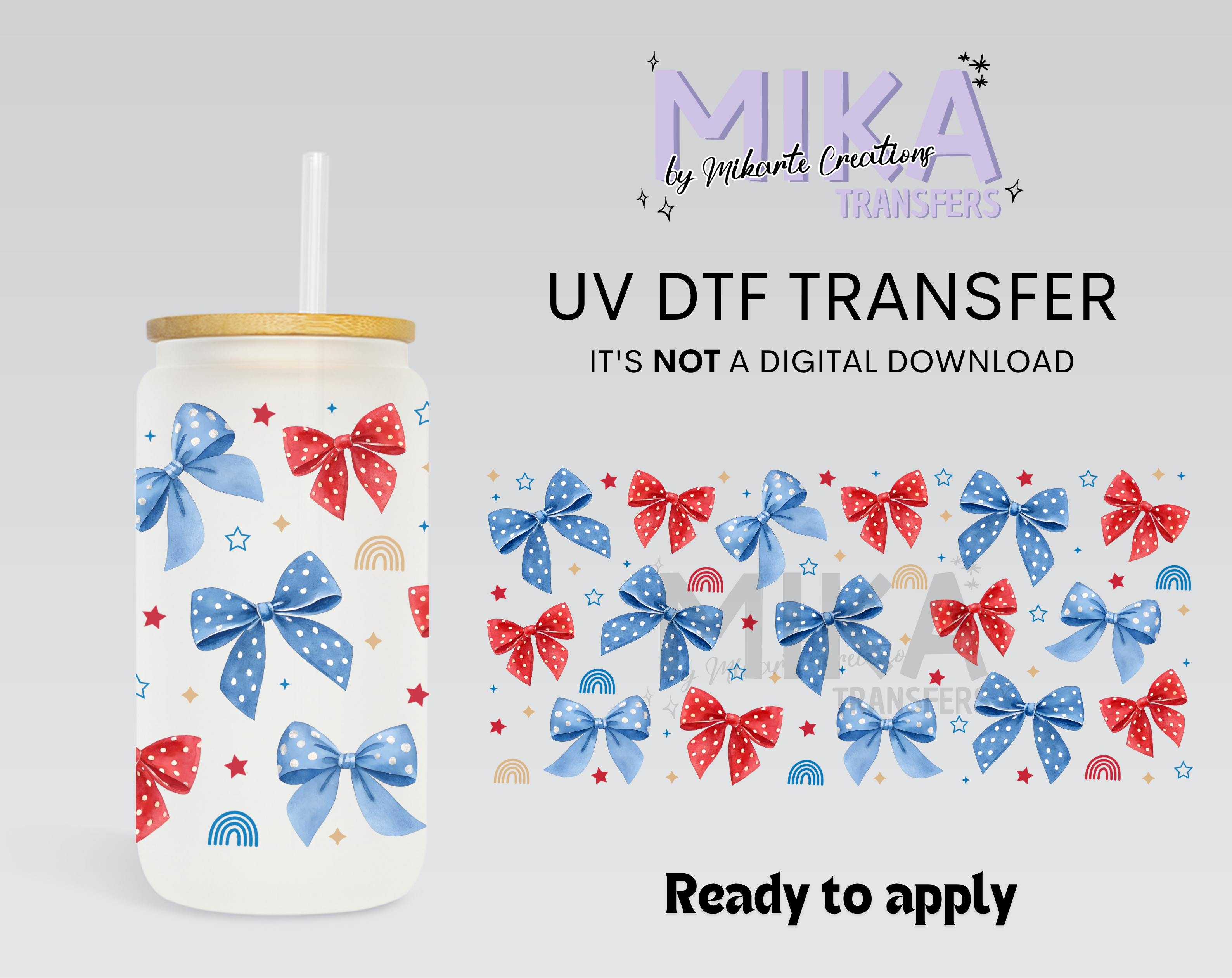 Coquette 4th of July | UV DTF