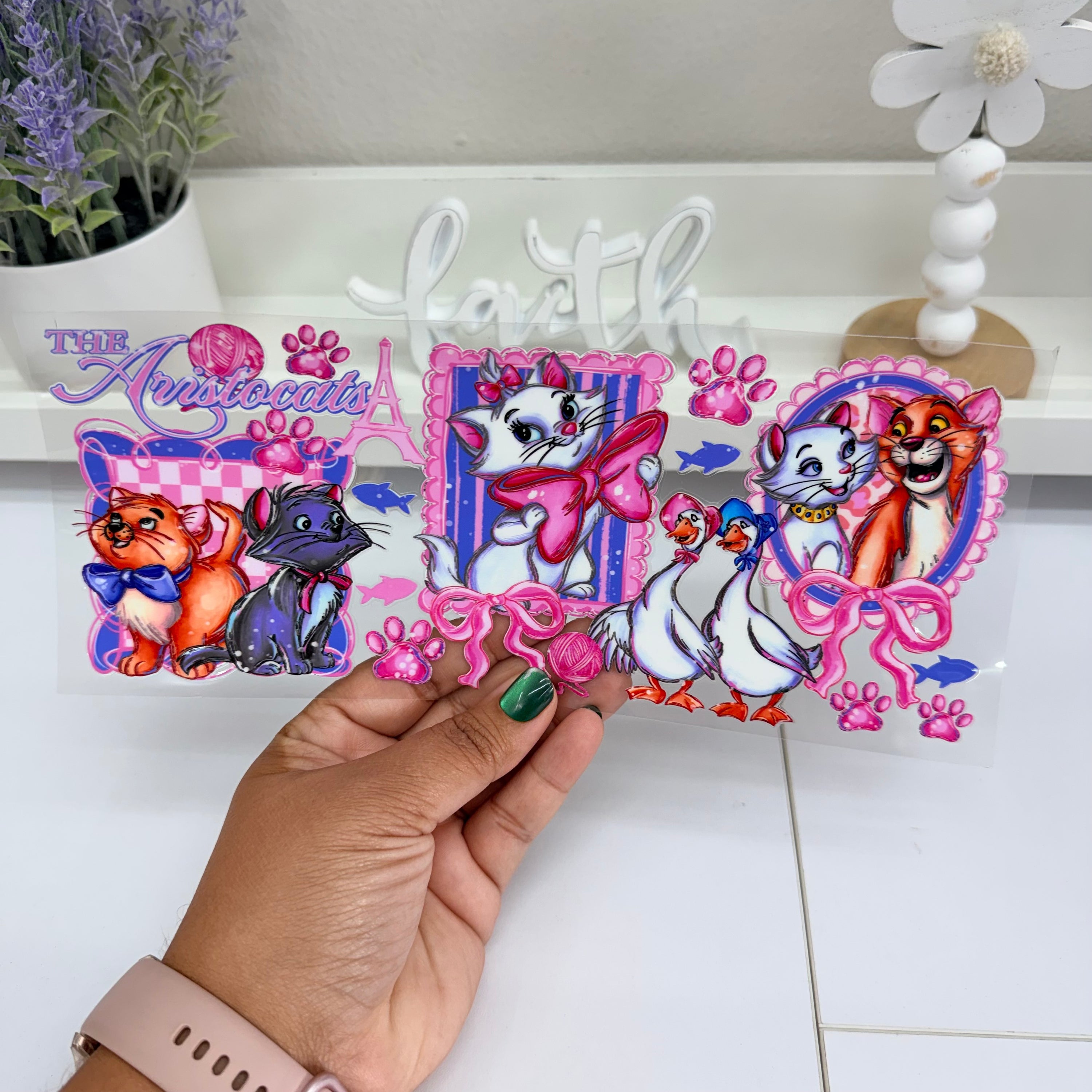 Cute Cat Marie | UV DTF