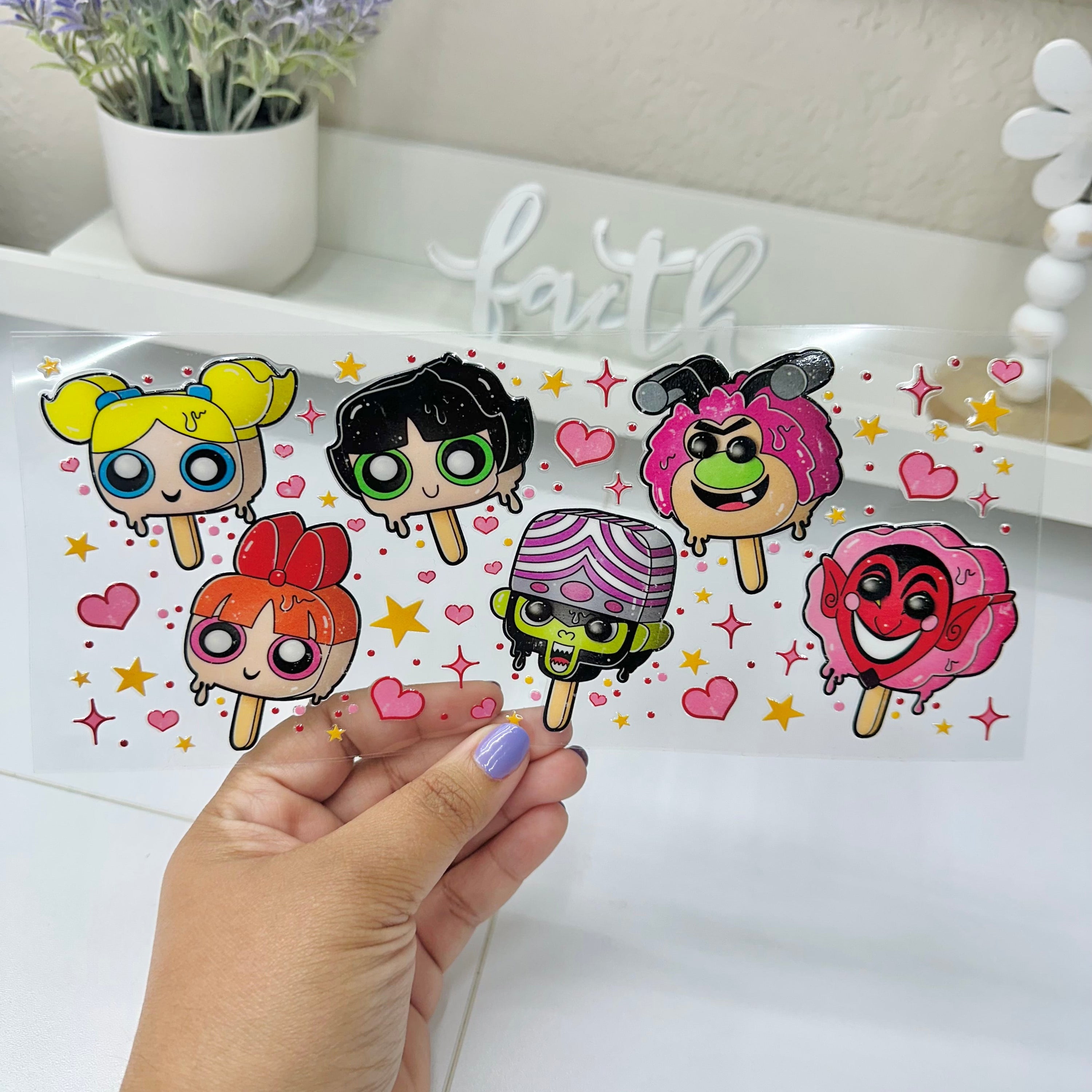 Girls Friends popsicle | UV DTF