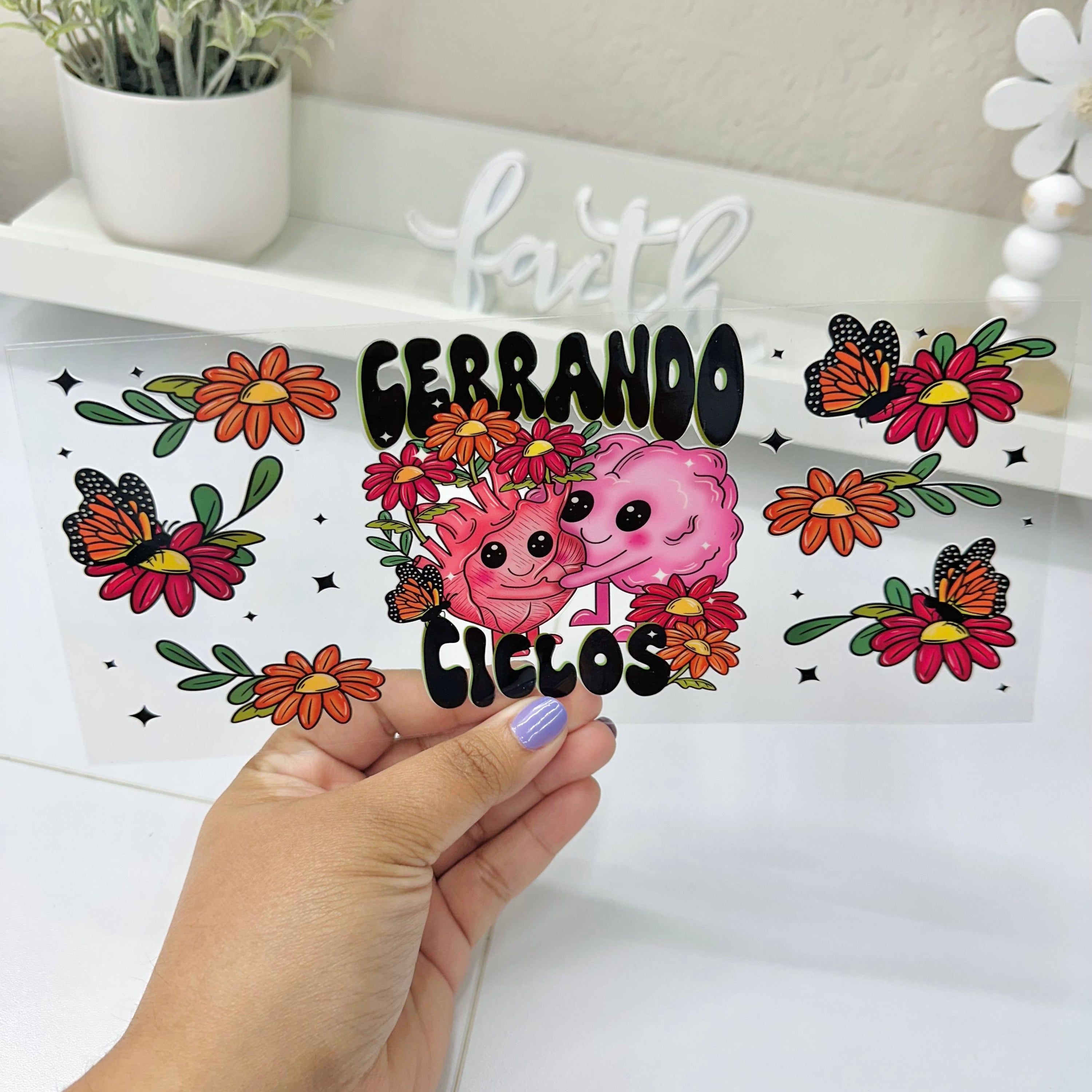 Cerrando Ciclos | UV DTF Wrap