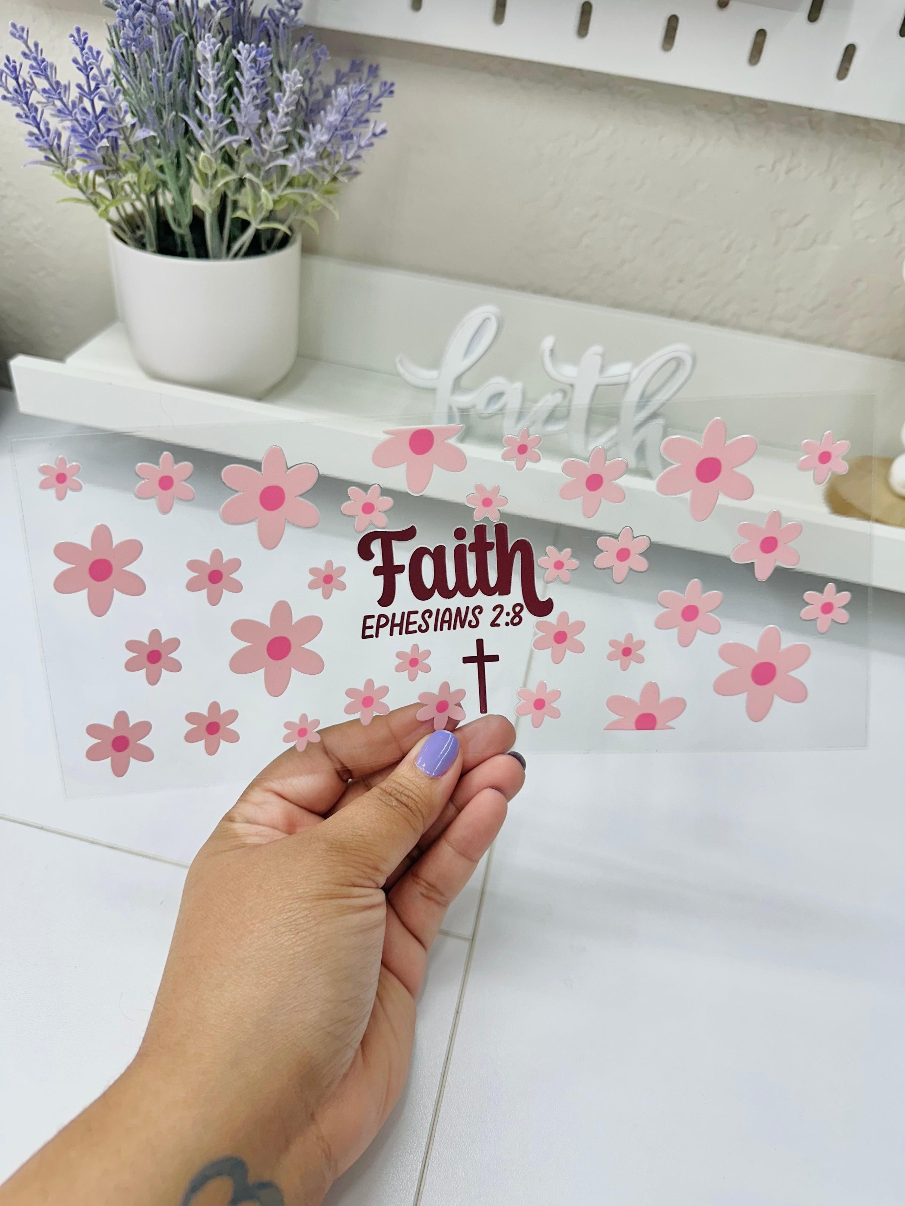 Faith Ephesians 2:8 | UV DTF Wrap