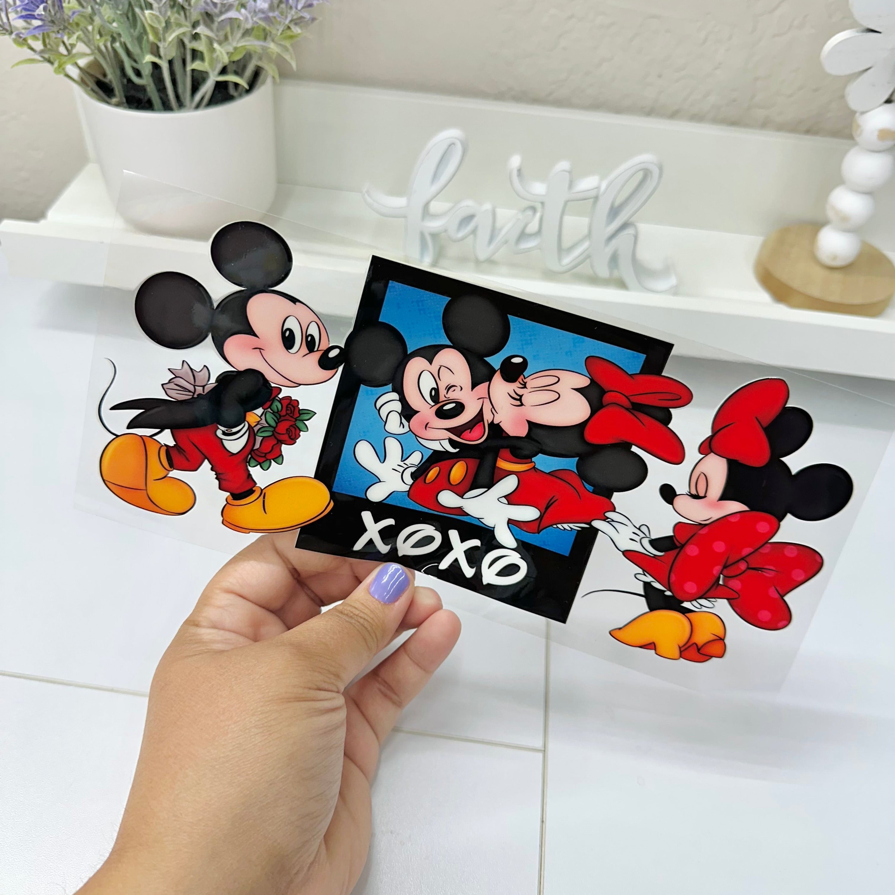 Mouse xoxo | UV DTF