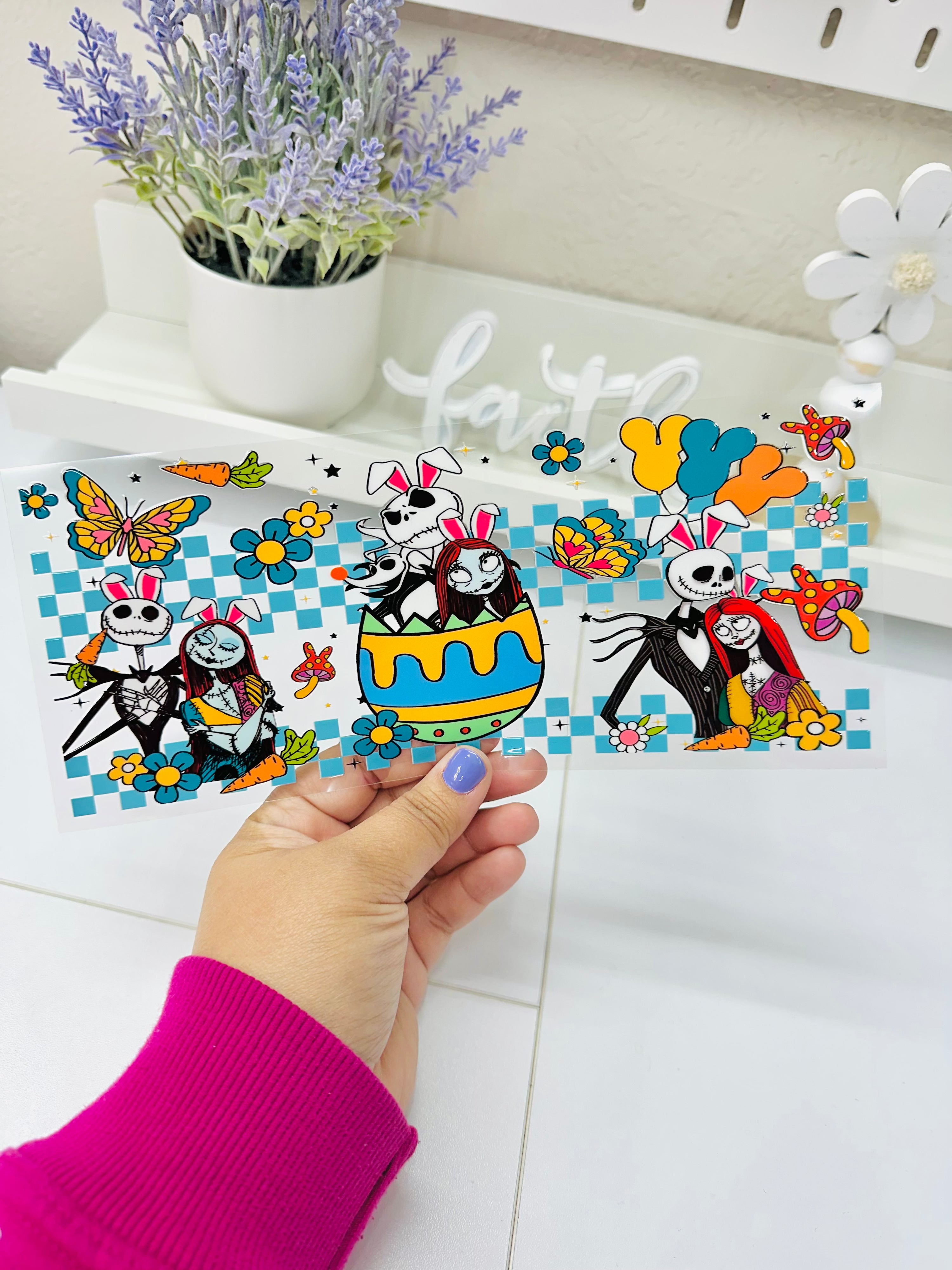 Jack de Pascua de dibujos animados | UV DTF
