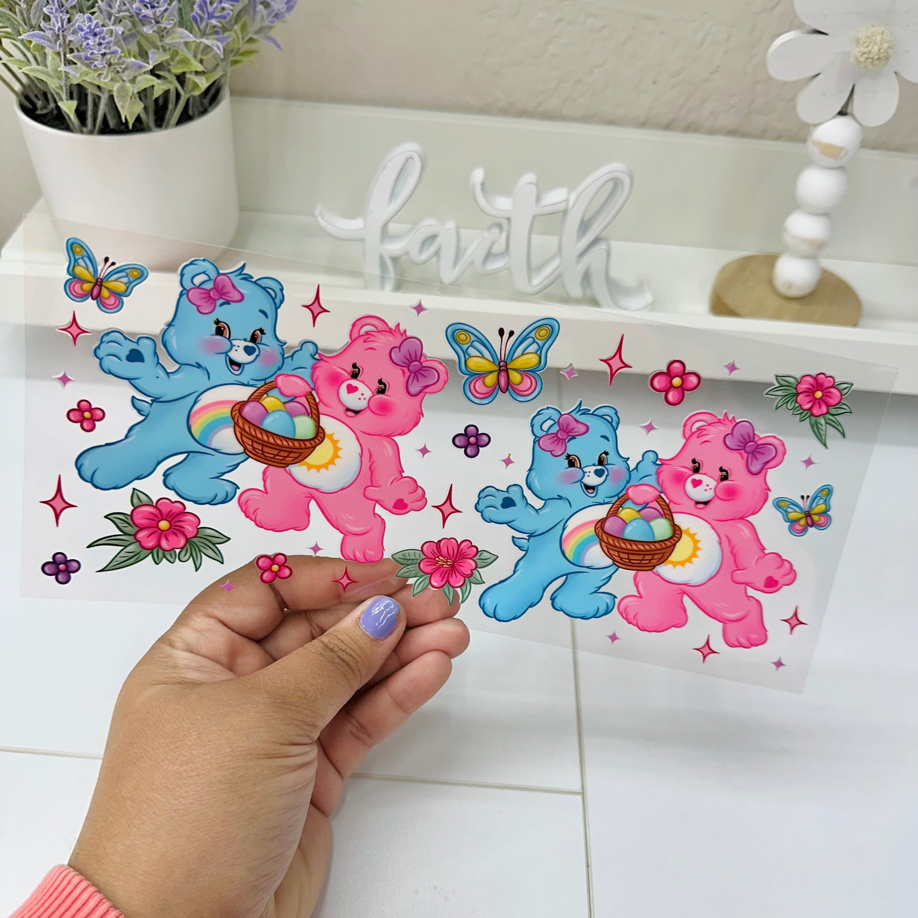 Cute Easter Bear | UV DTF
