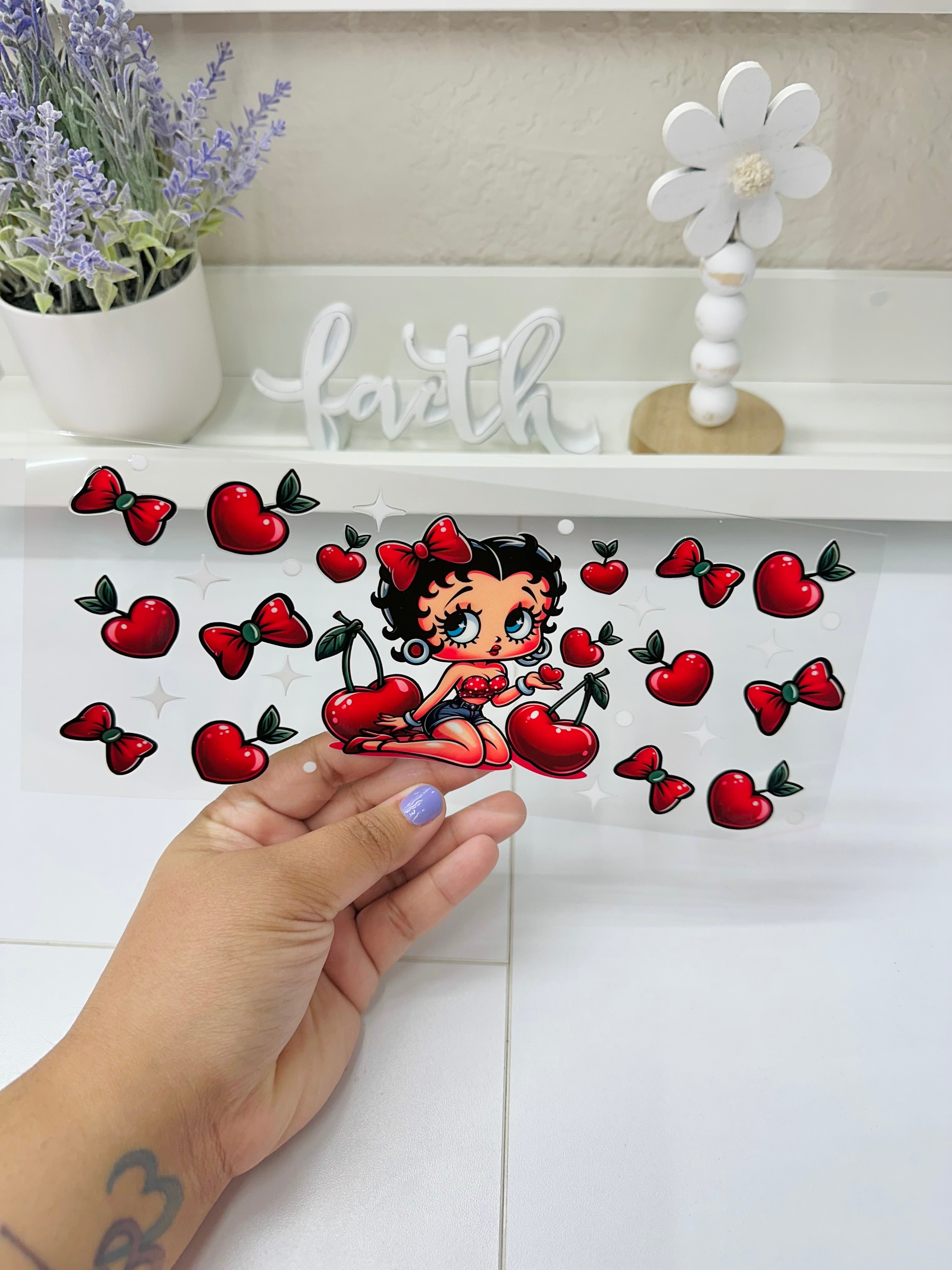 Cherry Boop | UV DTF Wrap